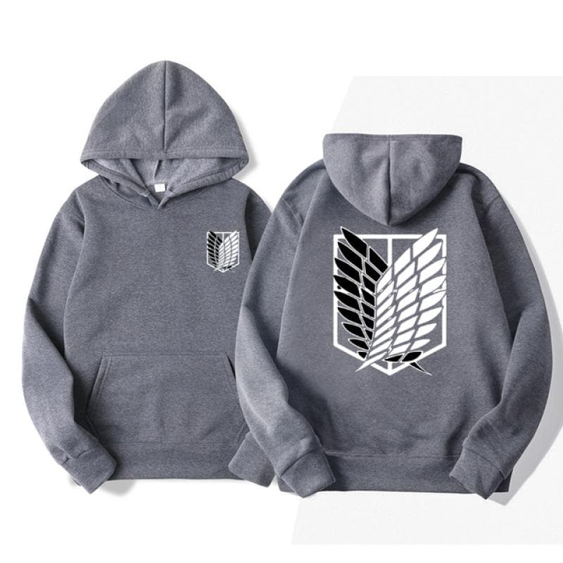 Japan Anime Attack on Titan Men Hoodies Autumn Casual Pullover Sweats Hoodie Fashion Sweatshirts Hip Hop Sweatshirt Clothes XXL