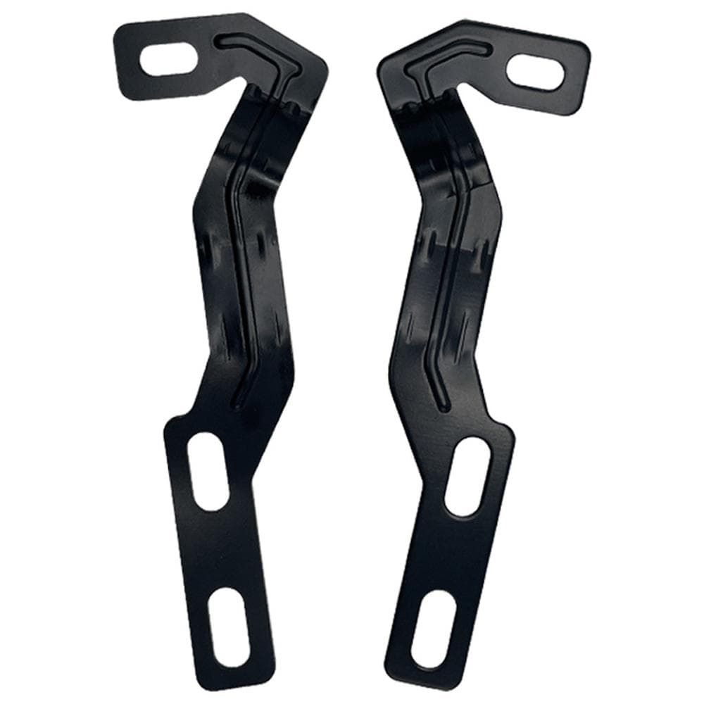 Hood Hinge Ditch LED Light Mount Bracket Aluminum Alloy Spotlights Bracket Replacement for black