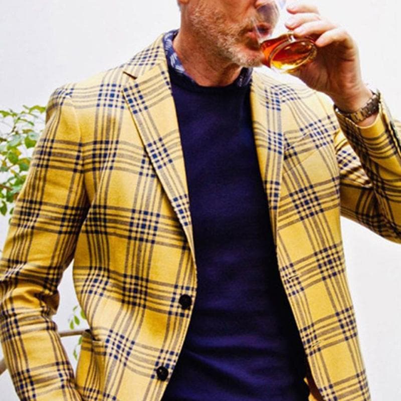 Men's Casual Blazer and Dress for All Seasons 3XL