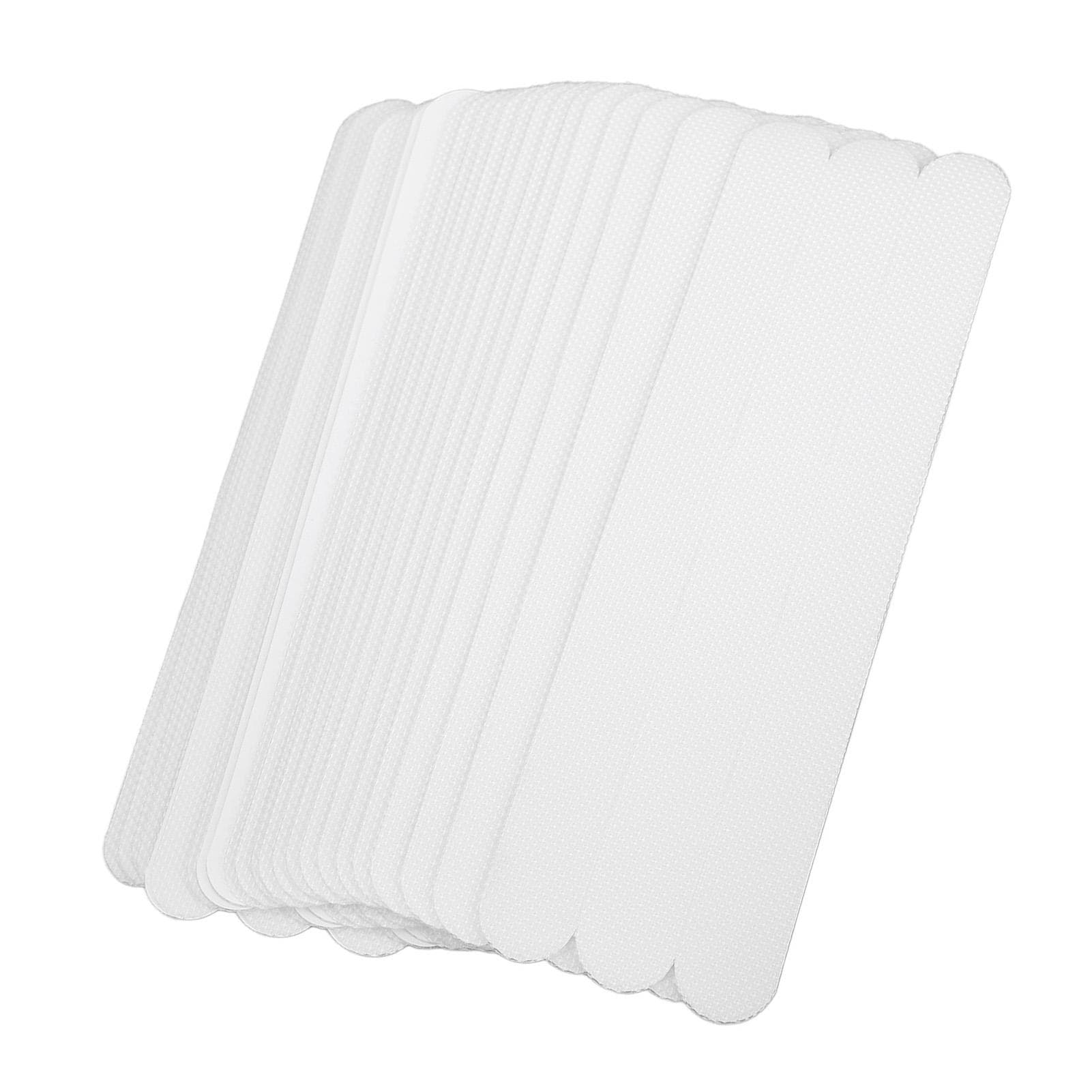 72Pcs Non Slip Sticker Transparent PEVA Waterproof Strong Grip Anti Slip Strips for Stairs Floor