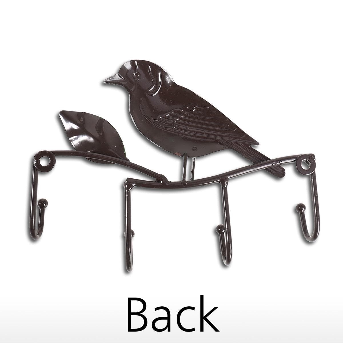 Bird Wall Hook Decorative Iron Wall Hanger Wall Mounted Coat Key Hat Hook Vintage Design Hanger