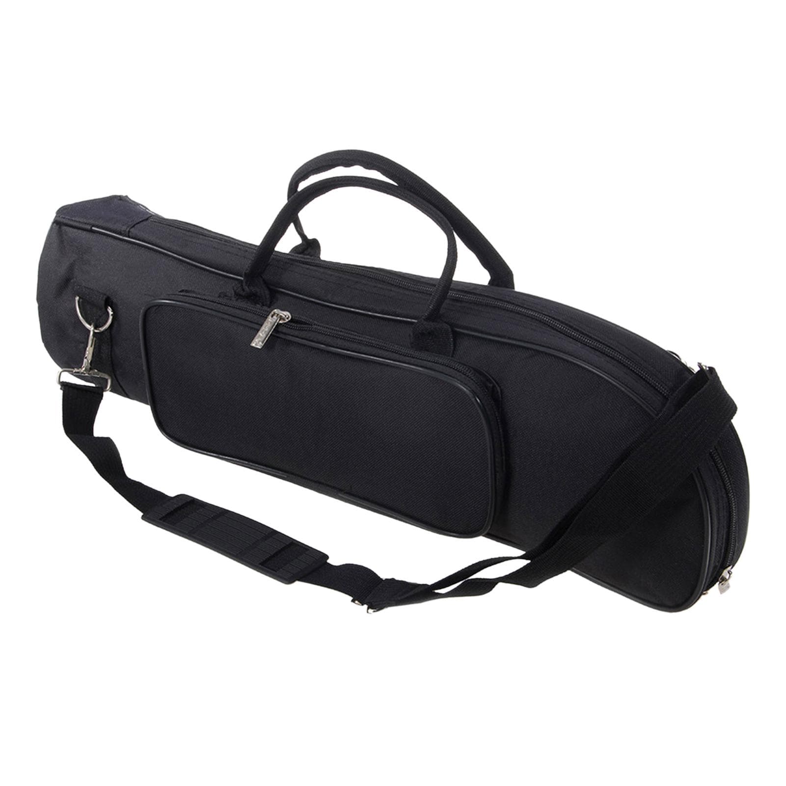 Trumpet Gig Bag Soft Carrying C-ase with Single Shoulder Strap black