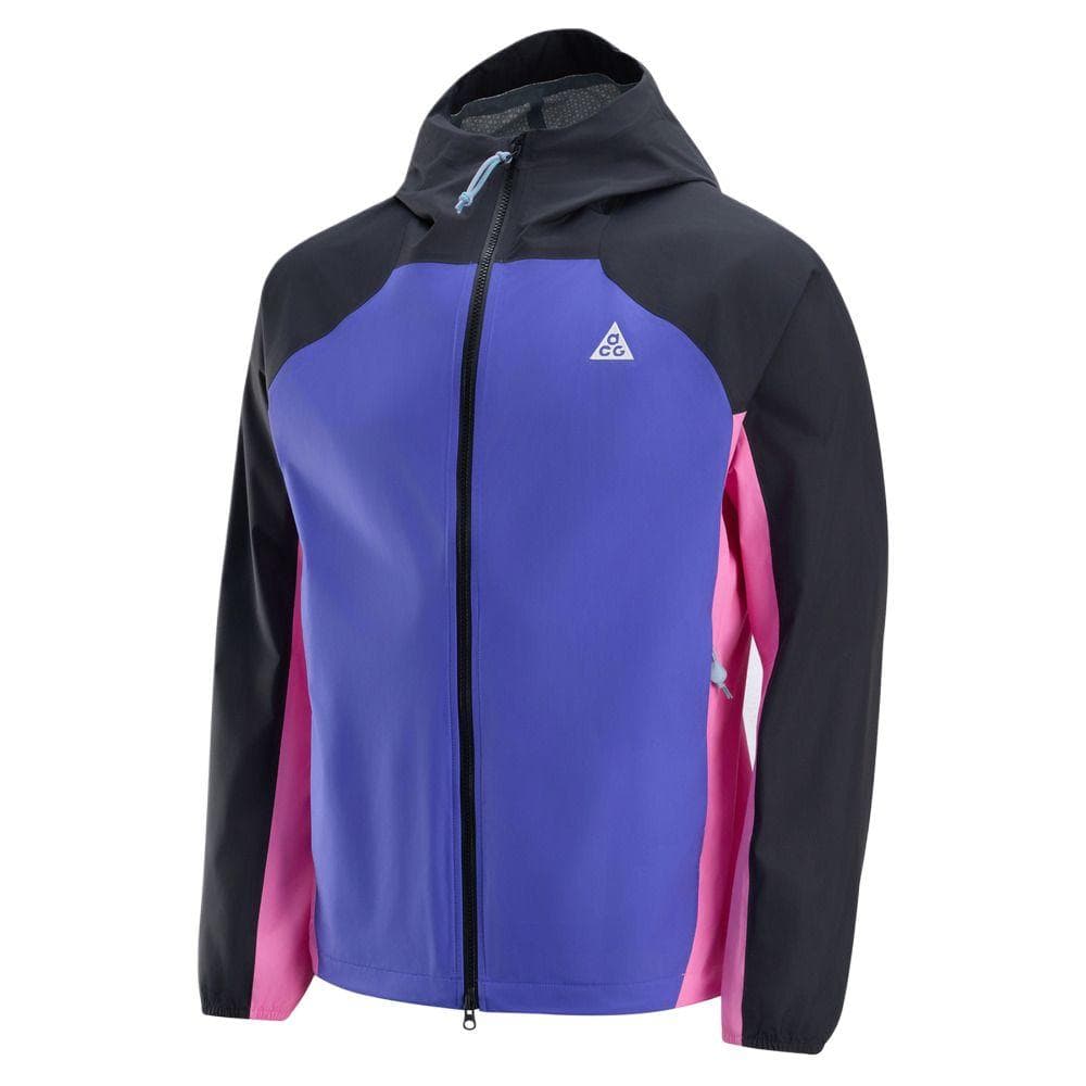 Nike ACG Phantazma Storm-FIT ADV 2.5L Outdoor Loose Shell Hooded Long Sleeve Hiking Windproof Waterproof Jacket Men jackets IF1144-011 XL