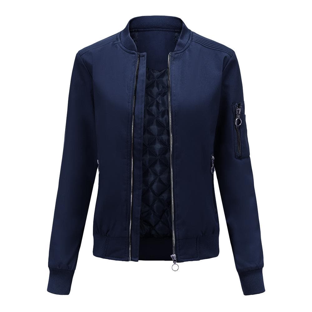 Women's Casual Thin Cotton Autumn and Winter Jacket 3XL
