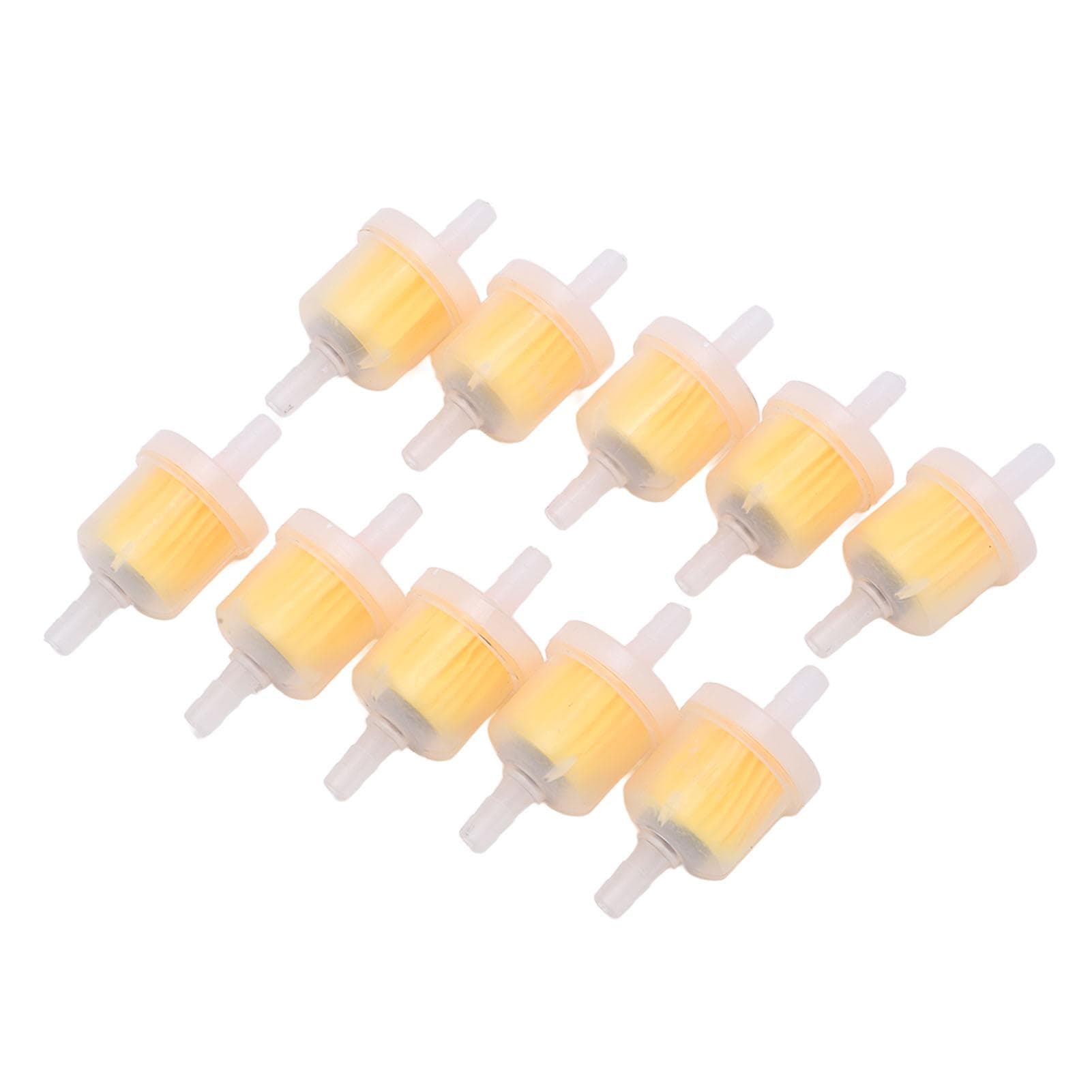 10pcs Universal In Line Fuel Filter High Efficiency Motorcycle Accessories for Dirt Bikes ATVs