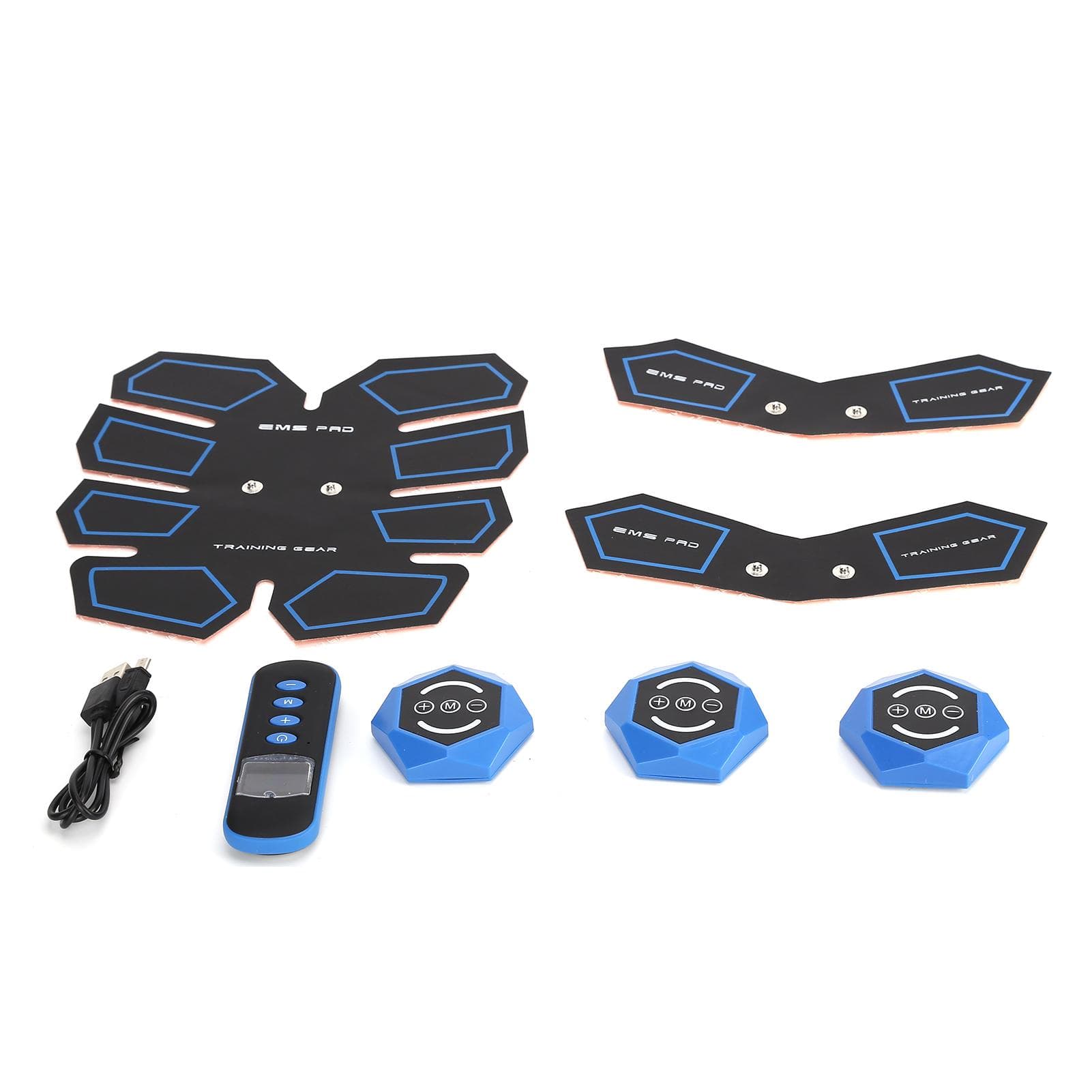 Household EMS Abdominal Muscle Patch Muscle Training Stimulator Body Massager Fitness Equipment