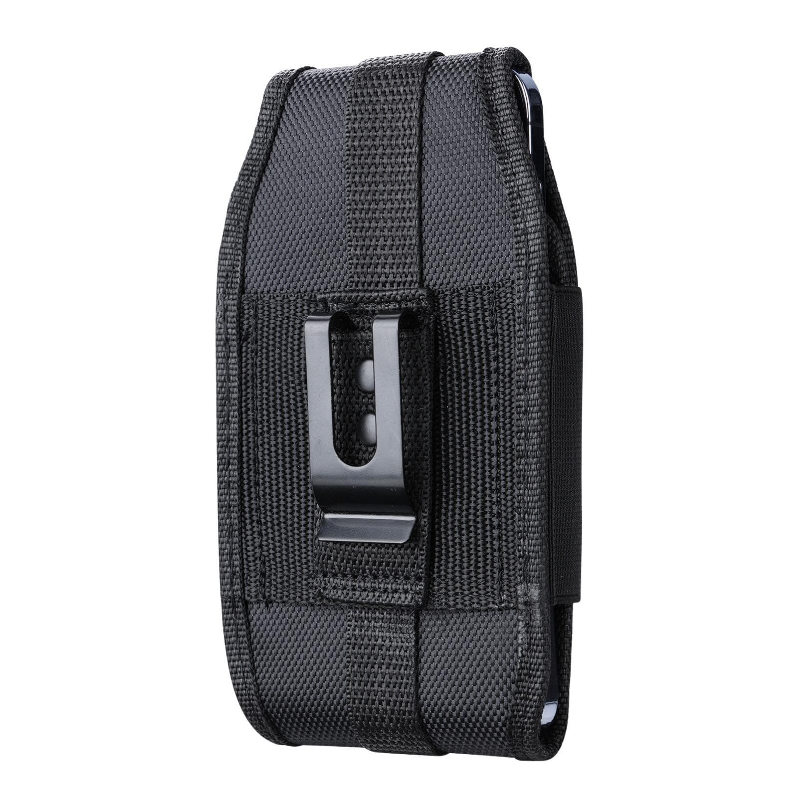 Universal Oxford Phone Holster Belt Case Mobile Phone Bag for IPhone 14 13 Samsung Huawei Xiaomi Men Waist Bag Pouch Pack XXXL 6.9-7.3 inch black