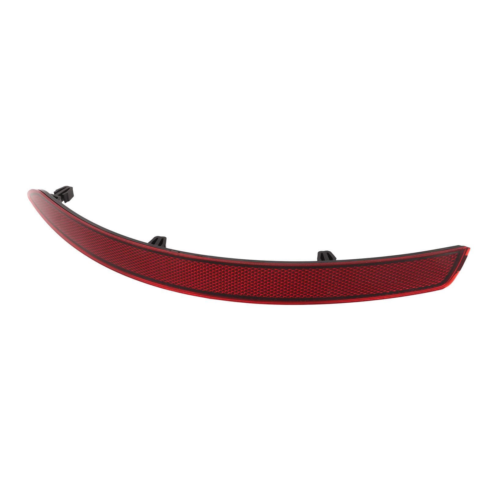 Rear Bumper Reflector Clear Visibility Rounded Edges Shockproof Replacement for OCTAVIA 5E Facelift