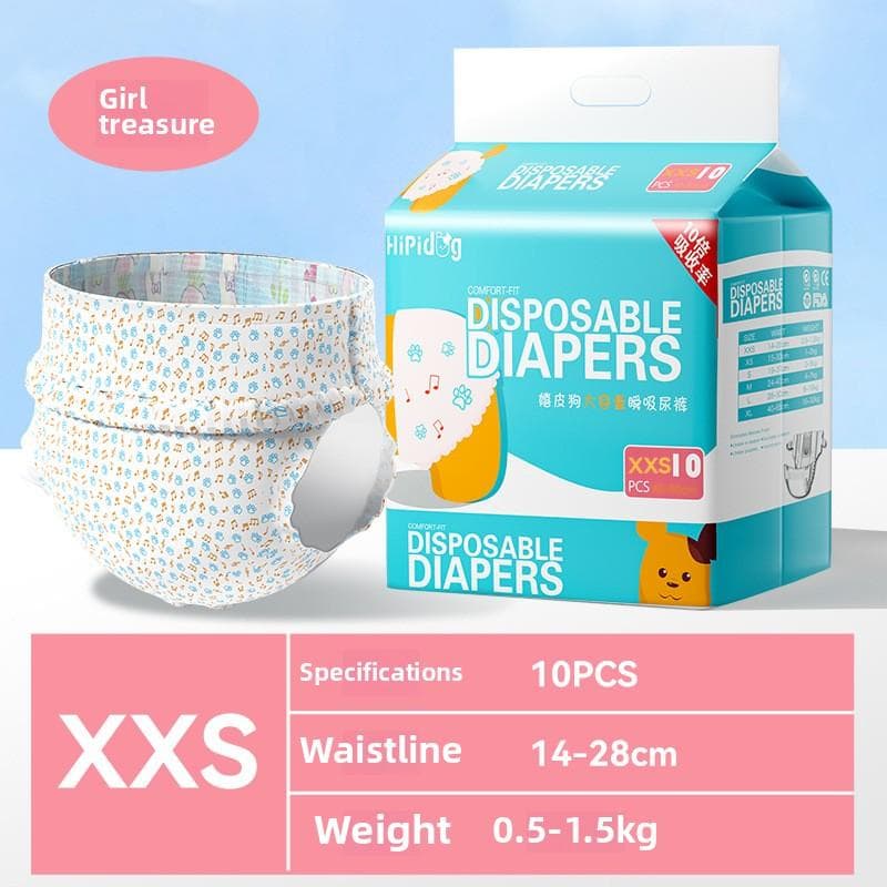 Cat Special Diapers Disposable Diapers Female Cat Menstrual Sanitary Napkins Aunt Napkins Urine Shows Pet Diapers Single bag