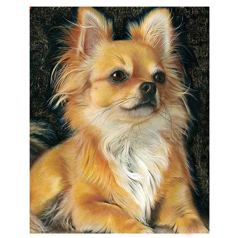 5D Diamond Painting Diy Dog Diamond Embroidery Animals Mosaic Kits Cross Stitch 20x30