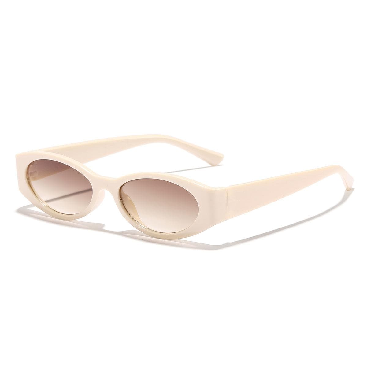 New Women Small Frame Oval Sunglasses Vintage Designer UV400 Sun Glasses Female Fashion Shades Eyewear 1PC