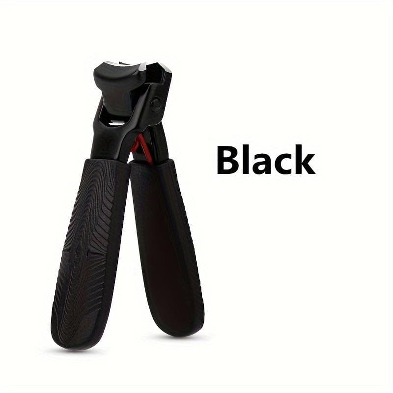Nail Clippers Sharp Edge Fingernail And Toenail Clipper Cutter, Stainless Steel Toenail Clipper For Manicure And Pedicure black