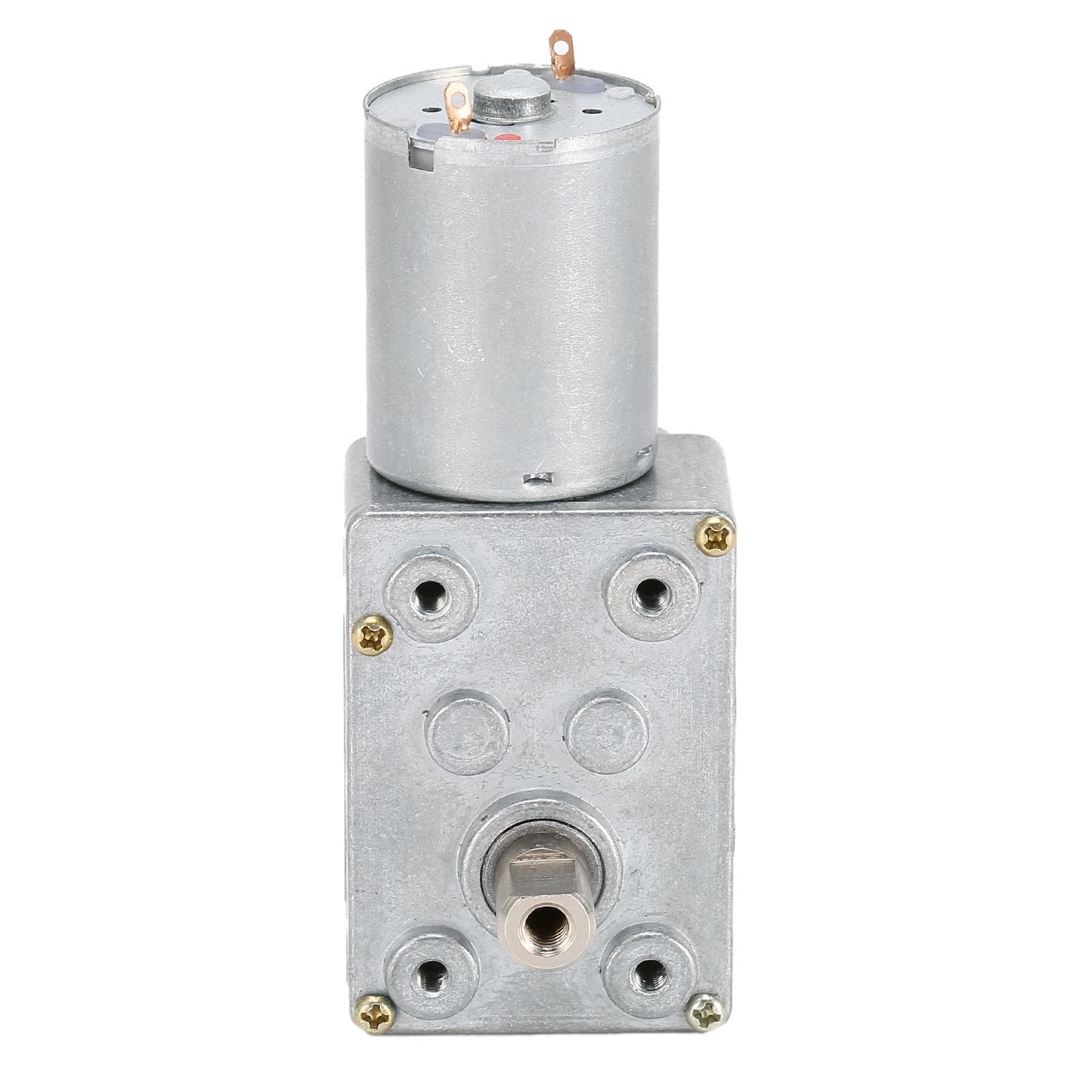 JSX330?370 DC Worm Gear Motors 15RPM Turbine Reducer Shaft Motor for Door Window Openers 12V