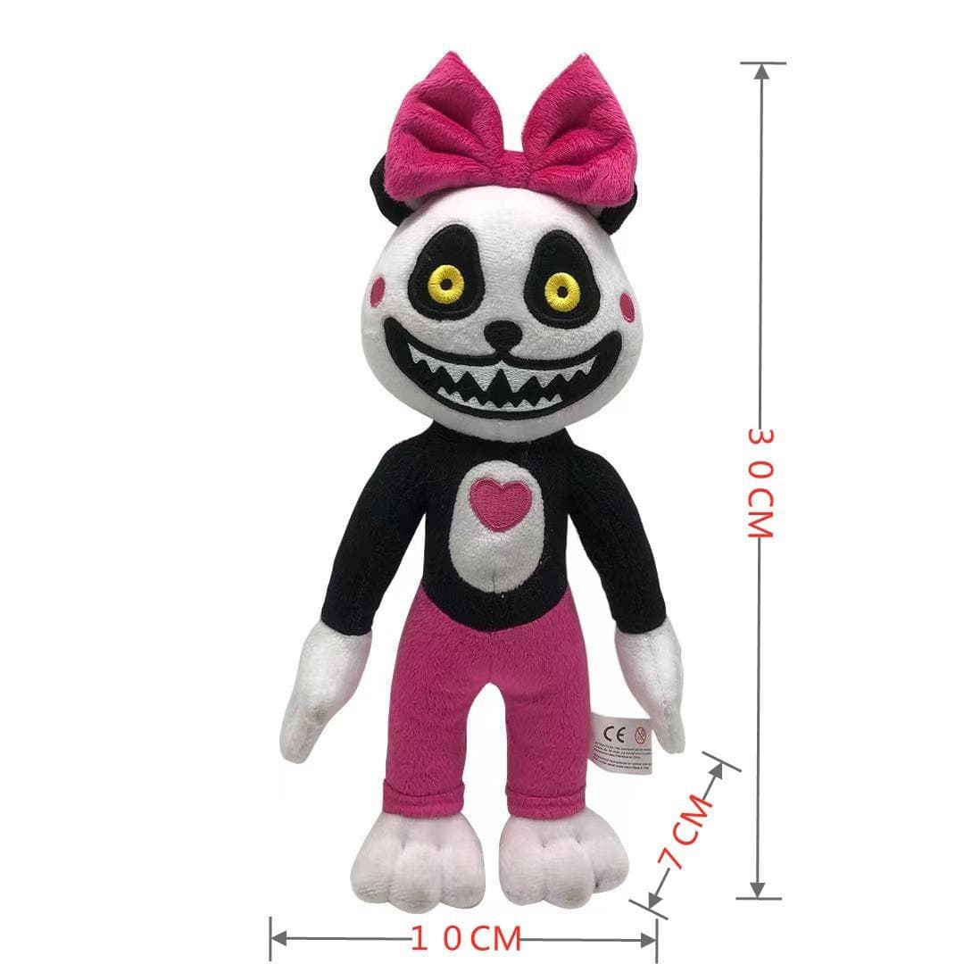 Mr Hopp's Playhouse 2 Plush Soft Toys Mr Stripes Stuffed Animal Tiger Rabbit Plush Toys Game Figure Dolls for Children Kids