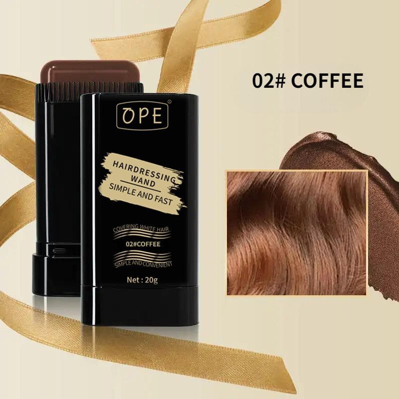 Hair stick cover white hair non-fading hair color cream Portable beard dyeing multi-functional fast coloring cover magic waterproof lasting hair