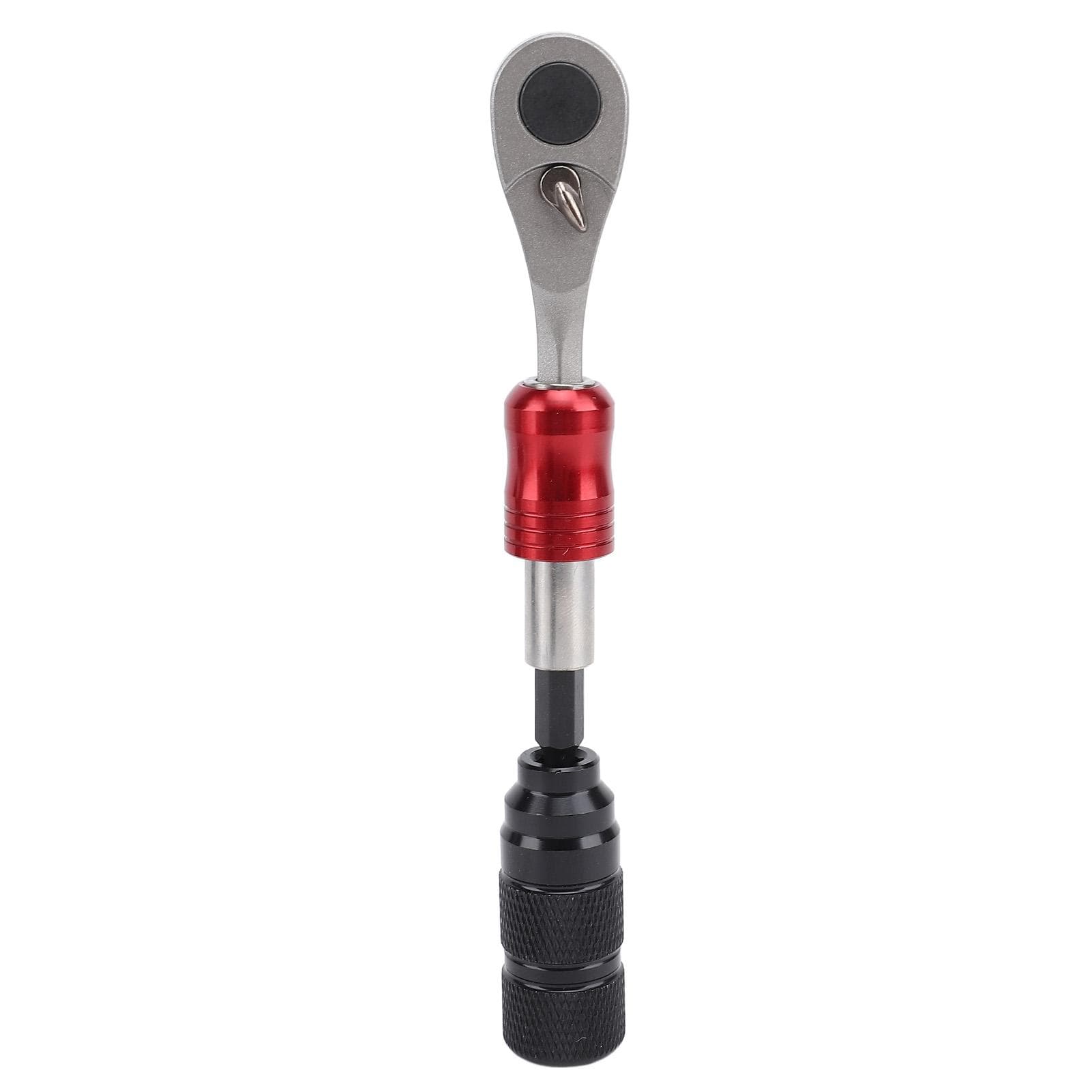 Ratchet Wrench Screwdriver Set Magnetic Bit Holder Aluminum Alloy Ratchet Screwdriver Tool Set with