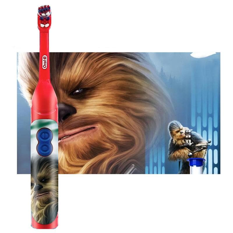 Oral B Kid's Toothbrush Rotating Brush Head Soft Bristle Gentle Oral Clean AA Battery Power Electric Toothbrush for Child Age 3+