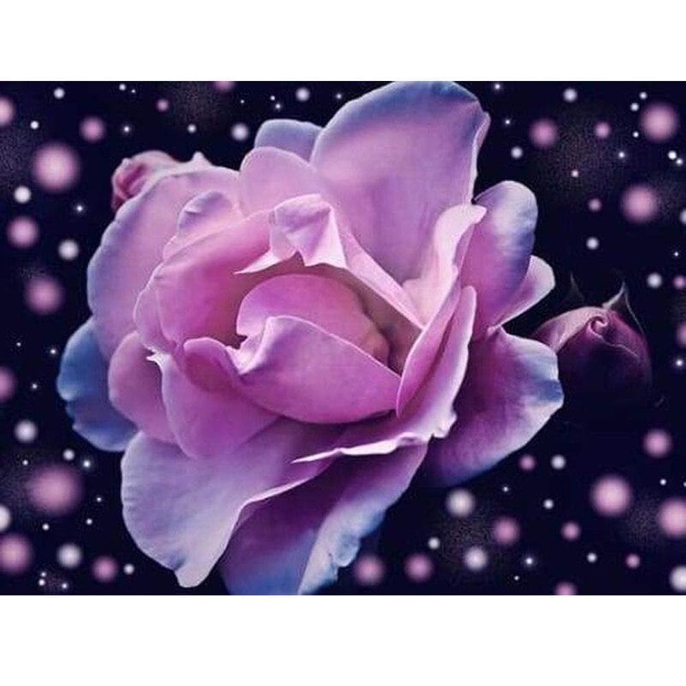 Embroidery Handicrafts Painting Kit 5D Embroidery Painting Diamond Embroidery Rose Polka Dot Diamond 20X30CM