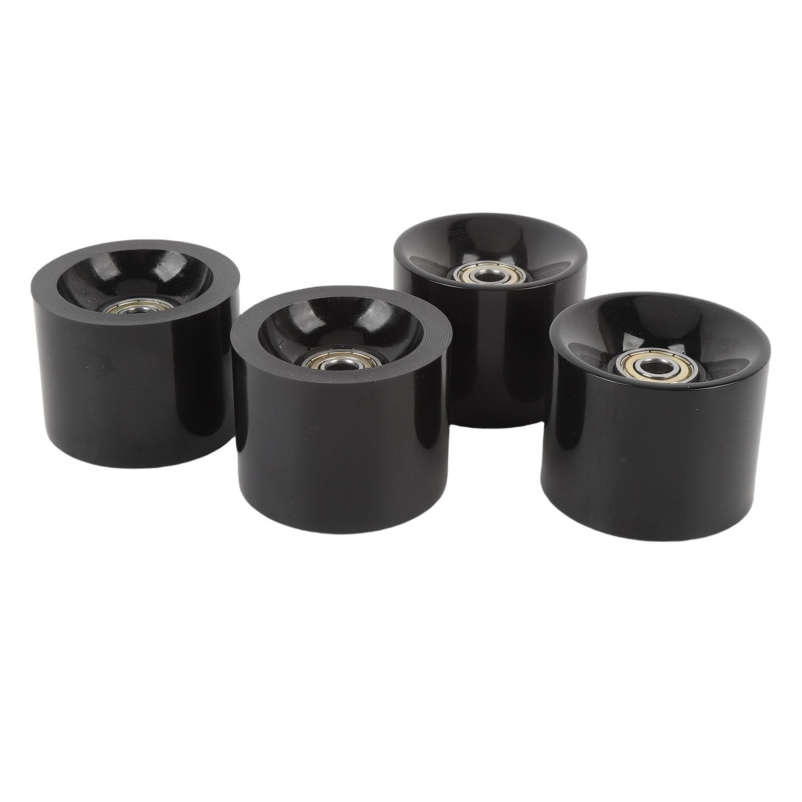 4PCS Skateboard Wheels High Elasticity PU 60x45mm Longboard Roller Wheel with Bearings