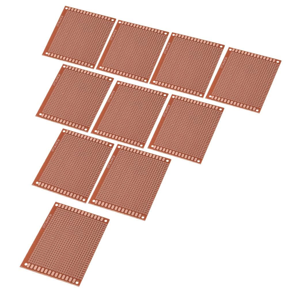 10 pcsset 7x9cm DIY Prototype Single Sided PCB Universal Circuit Board