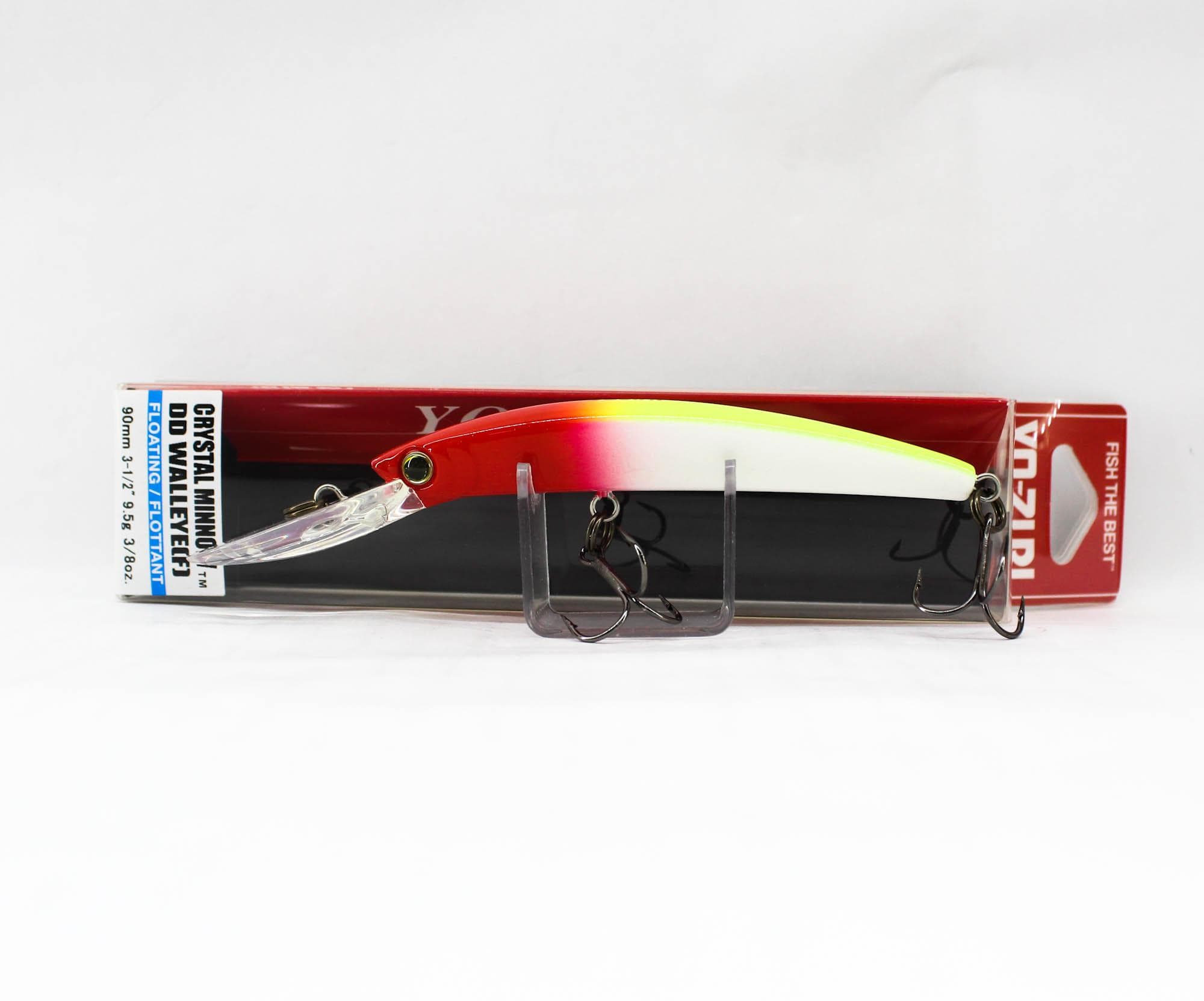 Yo Zuri Crystal Minnow DD Walleye 90 mm Floating Lure R1205-CR (6732)