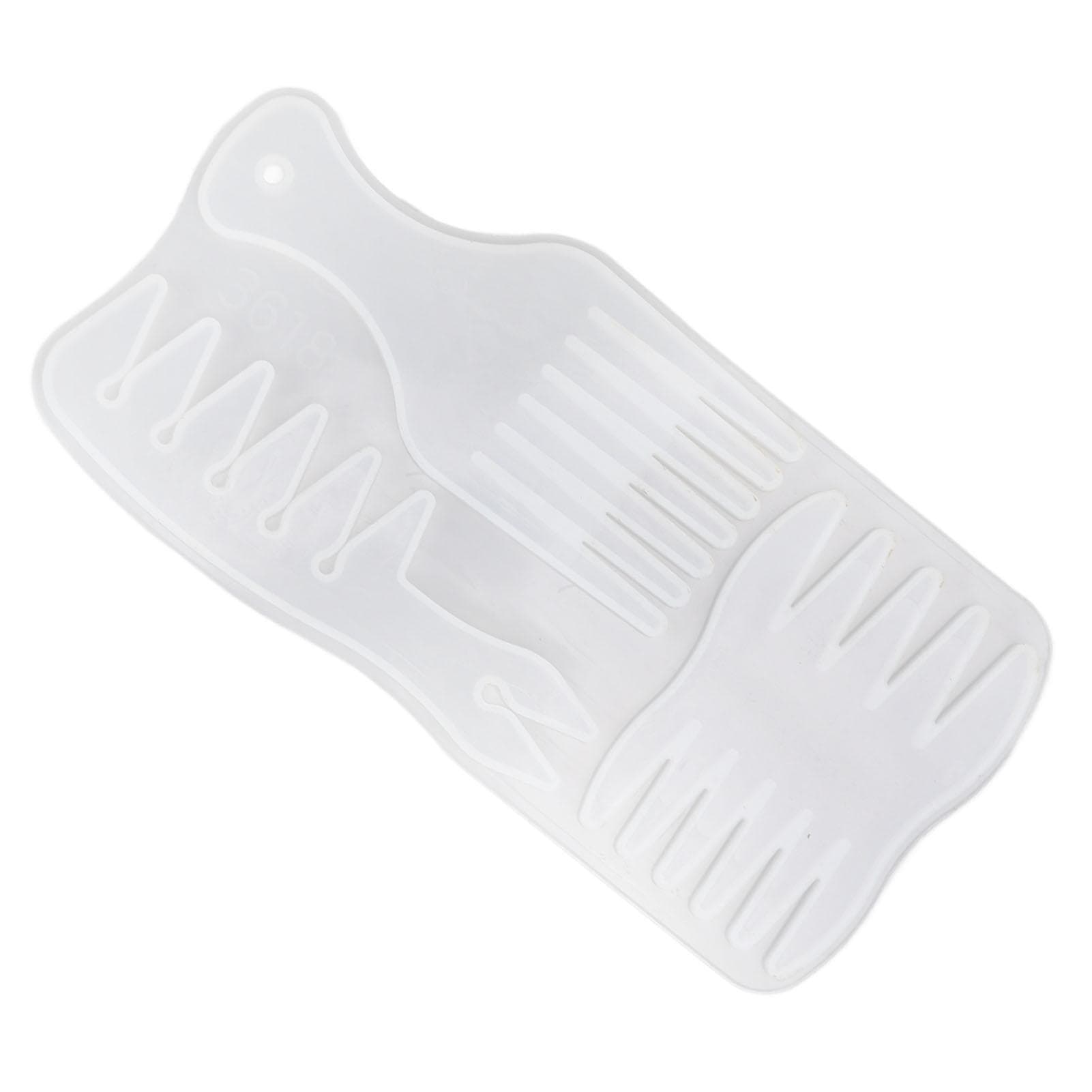Comb Resin Molds Three Styles Easily Demold Exquisite Craftsmanship DIY Silicone Mold for Gifts