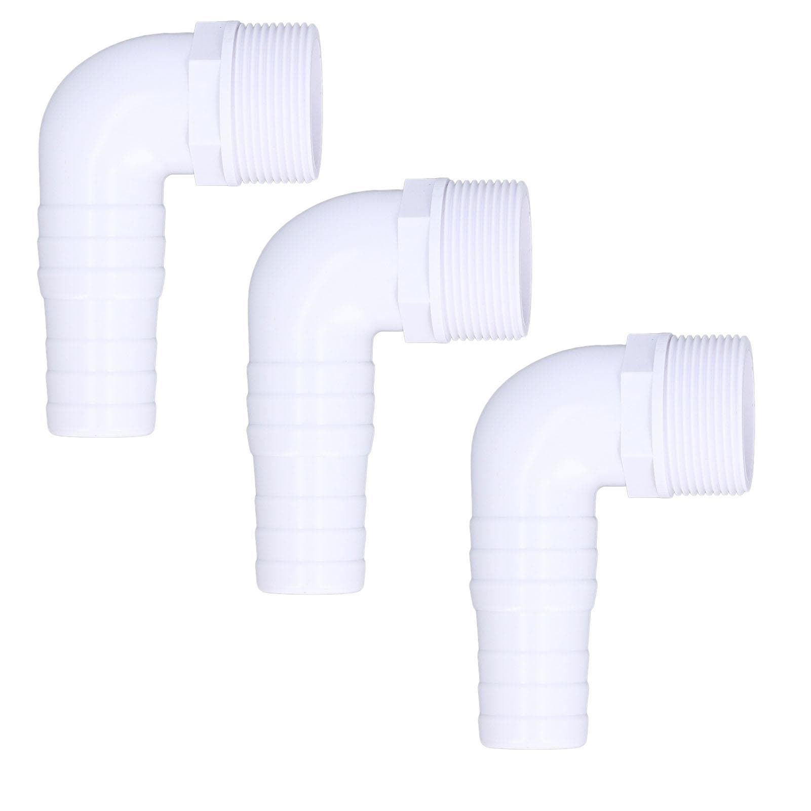 3Pcs Elbow Adapter Connector 90 Degree Fitting for SPX1105Z3 SPX1105Z4 SPX1091Z7