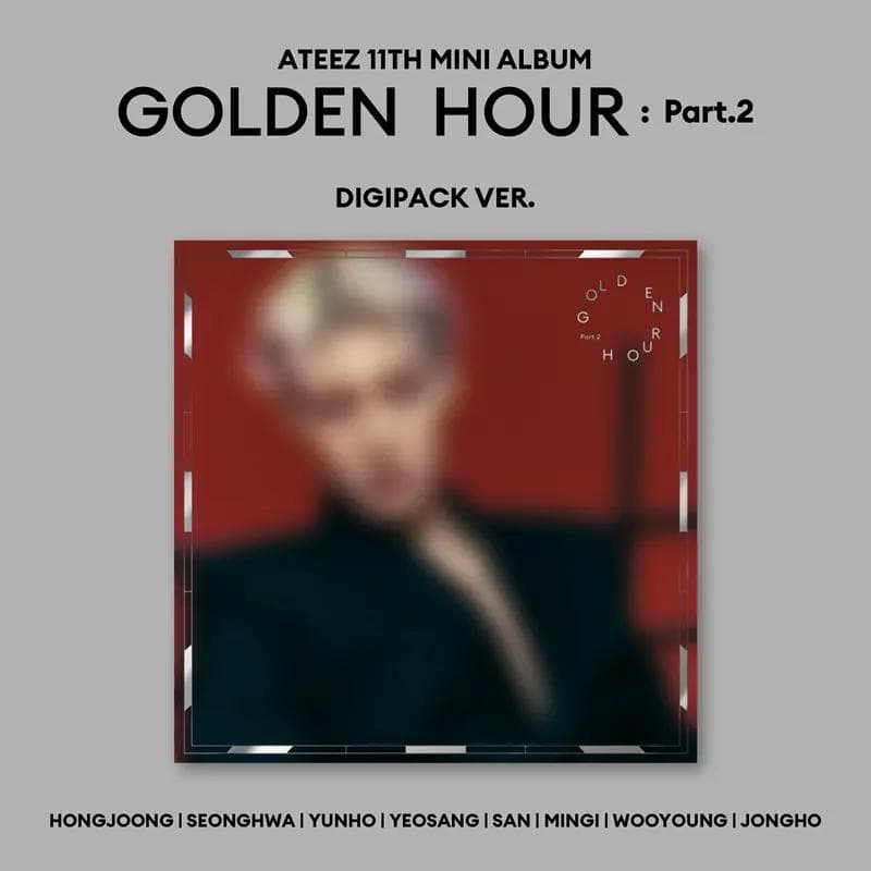 ATEEZ - [GOLDEN HOUR : PART.2] 11th EP Album DIGIPACK Mingi