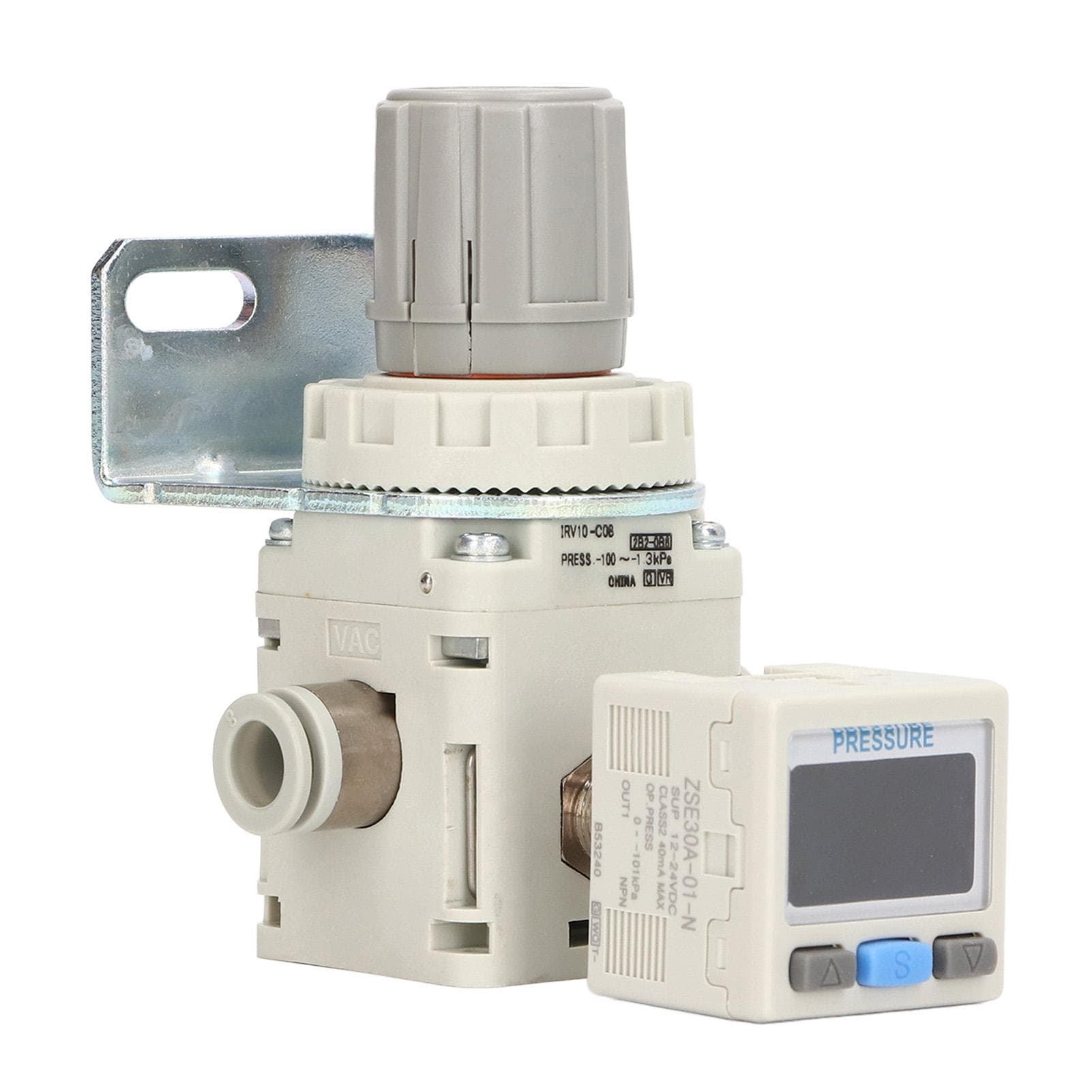 Air Pressure Regulator ABS SMC Miniature Compressed Air Regulator with Digital Display Pressure