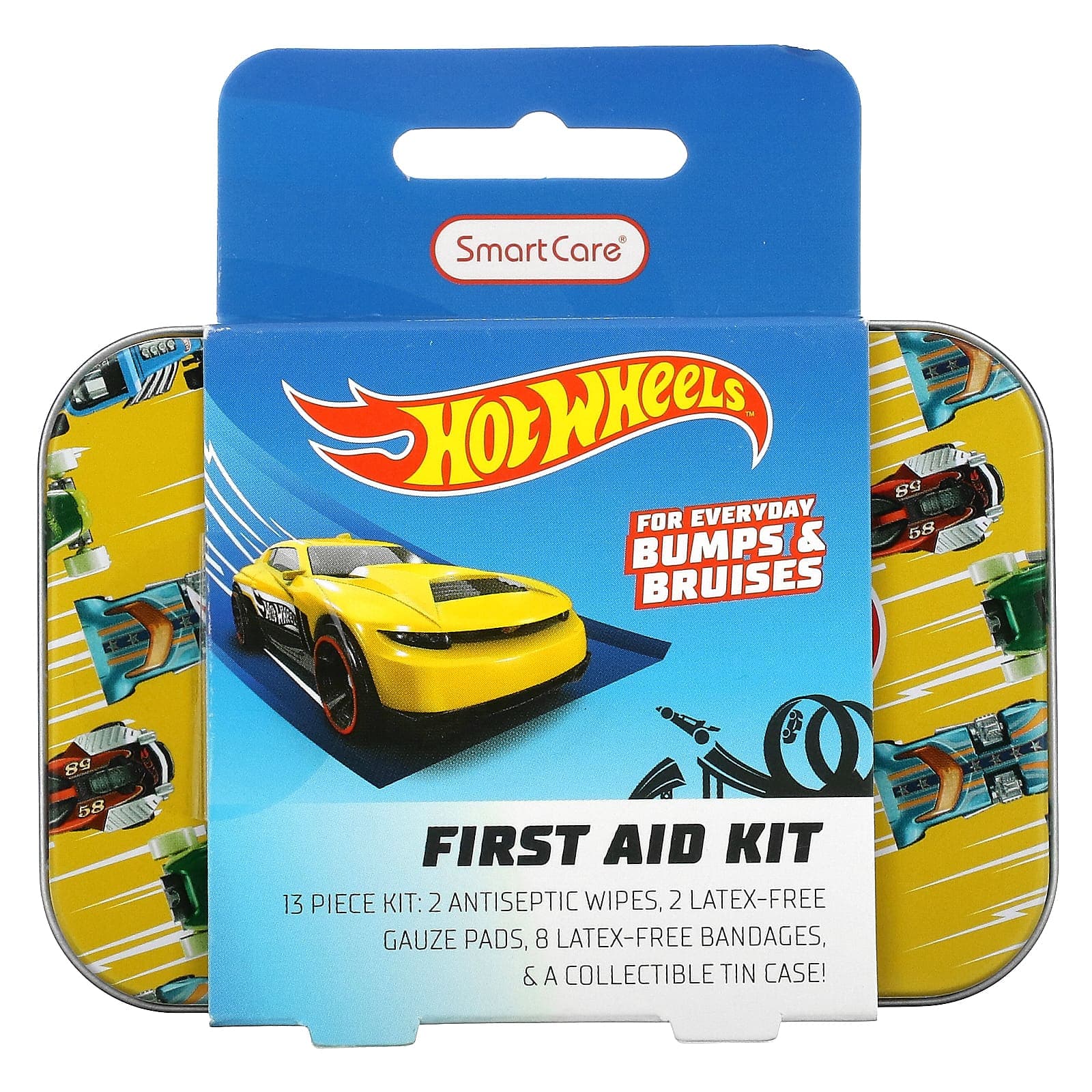 Smart Care, First Aid Kit, Hot Wheels, 13 types of kits