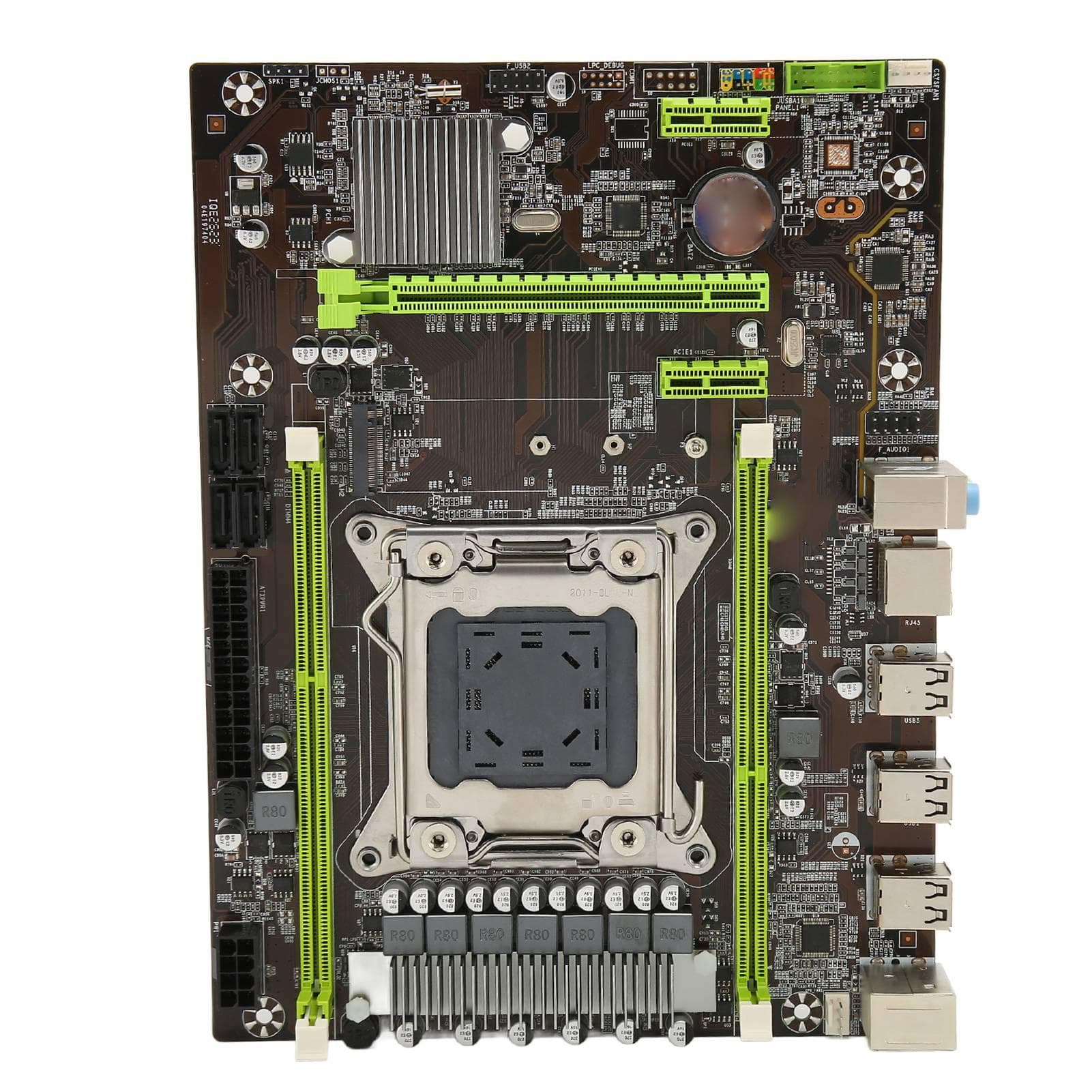 DDR3 Motherboard 1 PCIe X16 4 SATA2.0 Dual Channel DDR3 8 USB2.0 8 Phase Power LGA2011 Motherboard