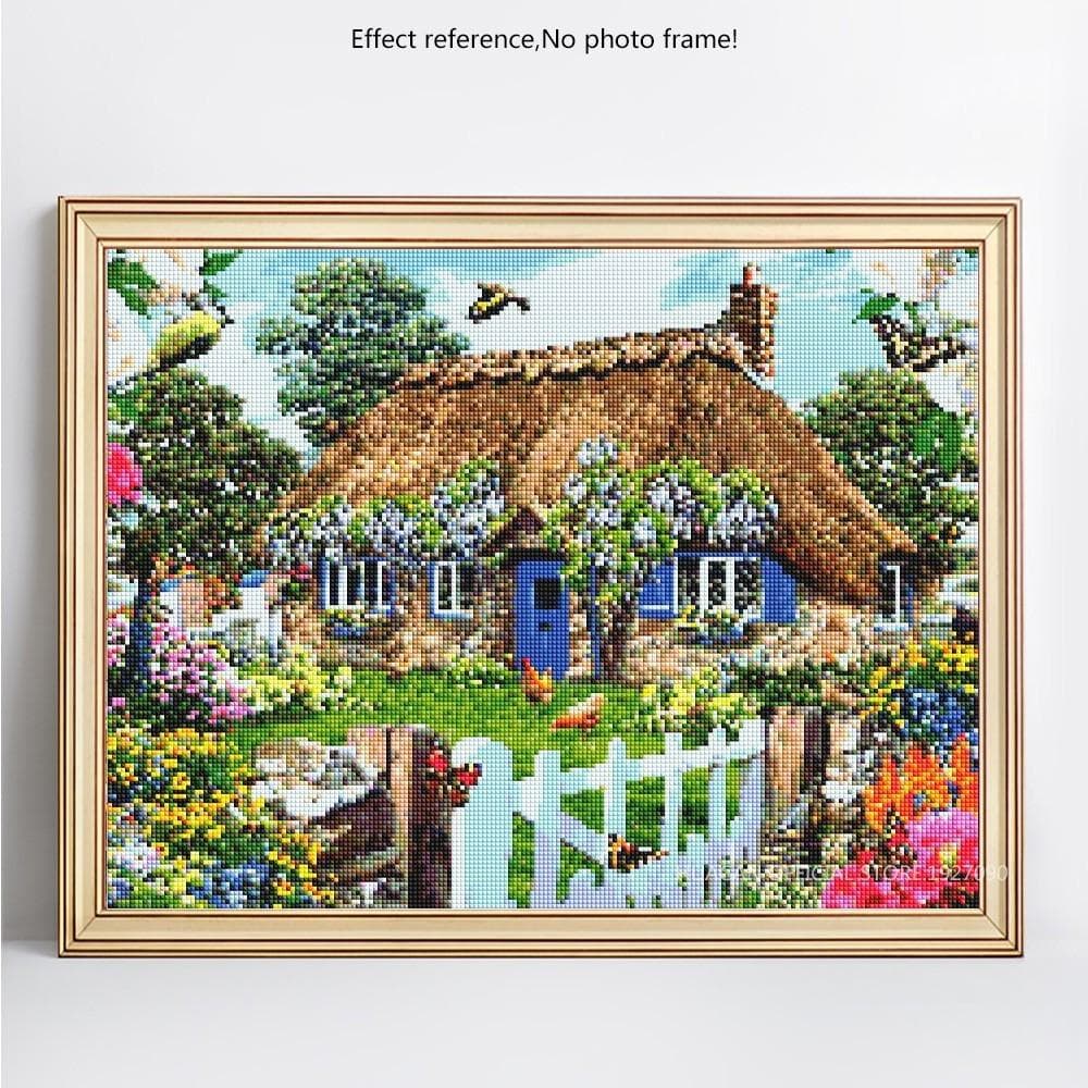 5D DIY Diamond Painting Scenic Full Round Embroidery Sale Rhinestone Picture Diamond 20X30