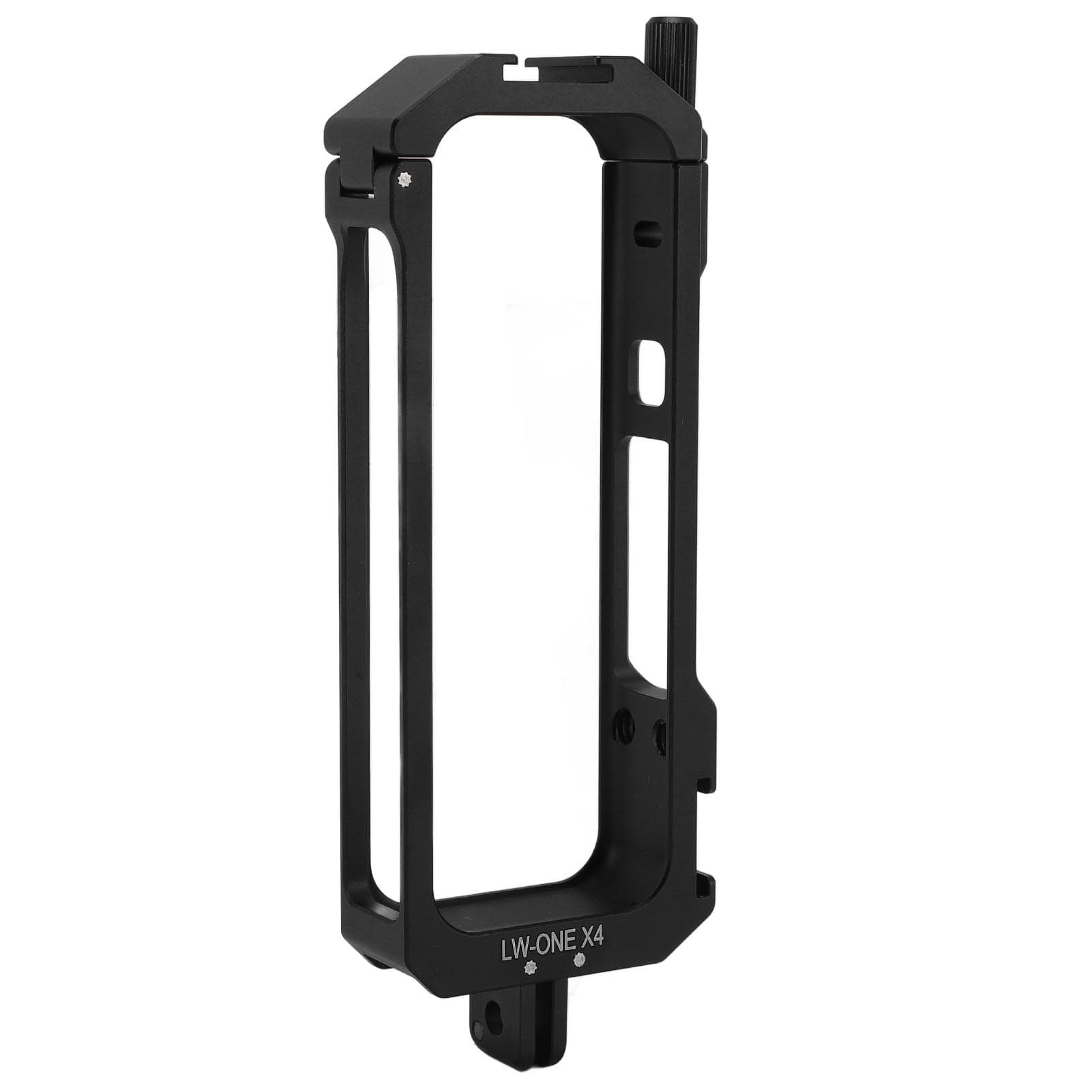 Action Camera Frame Cage Aluminum Alloy Sports Camera Protective Cage with 2 Cold Shoe Mount for