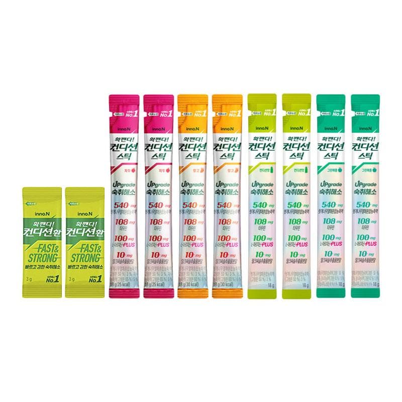 CJ Condition Hangover Cure Stick Jelly & Pills – Korean Liver Care Drink with Milk Thistle Trial Set x 1pc