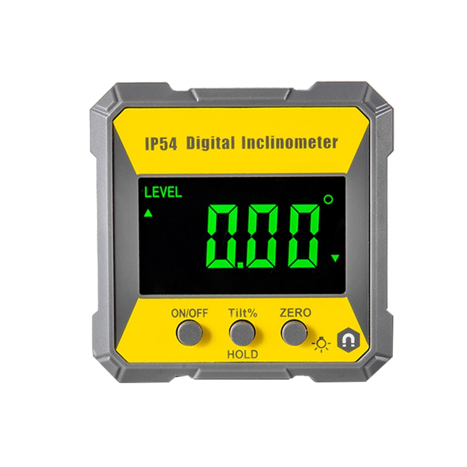 4 x 90 Degrees Digital LCD Protractor Inclinometer Magnetic 0.2 degrees  Accuracy Angle Finder Level Box