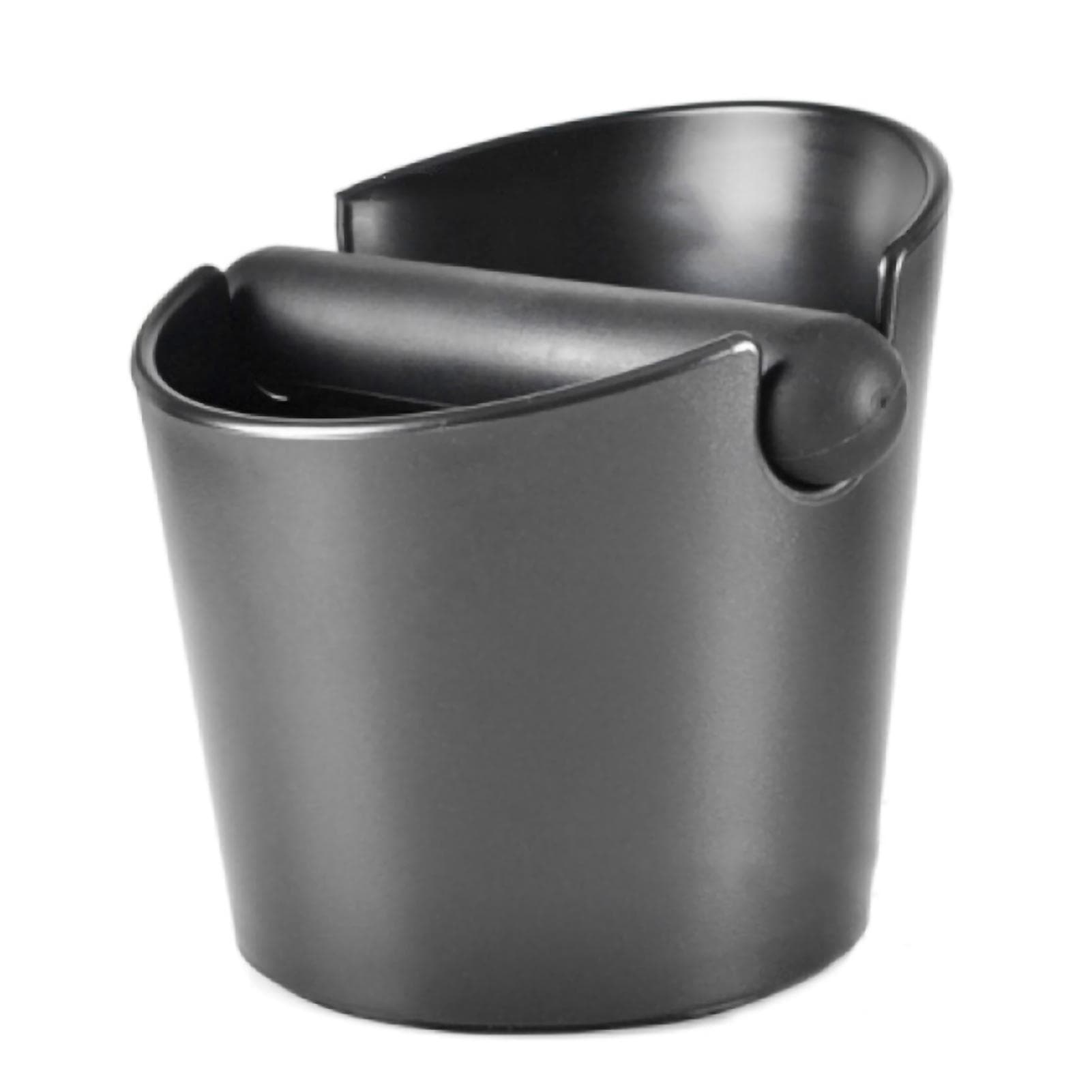 Coffee Knocking Grounds Box ABS Coffee Dump Bin Coffee Ground Knock Container for Home Restaurant 16.3x15x13cm
