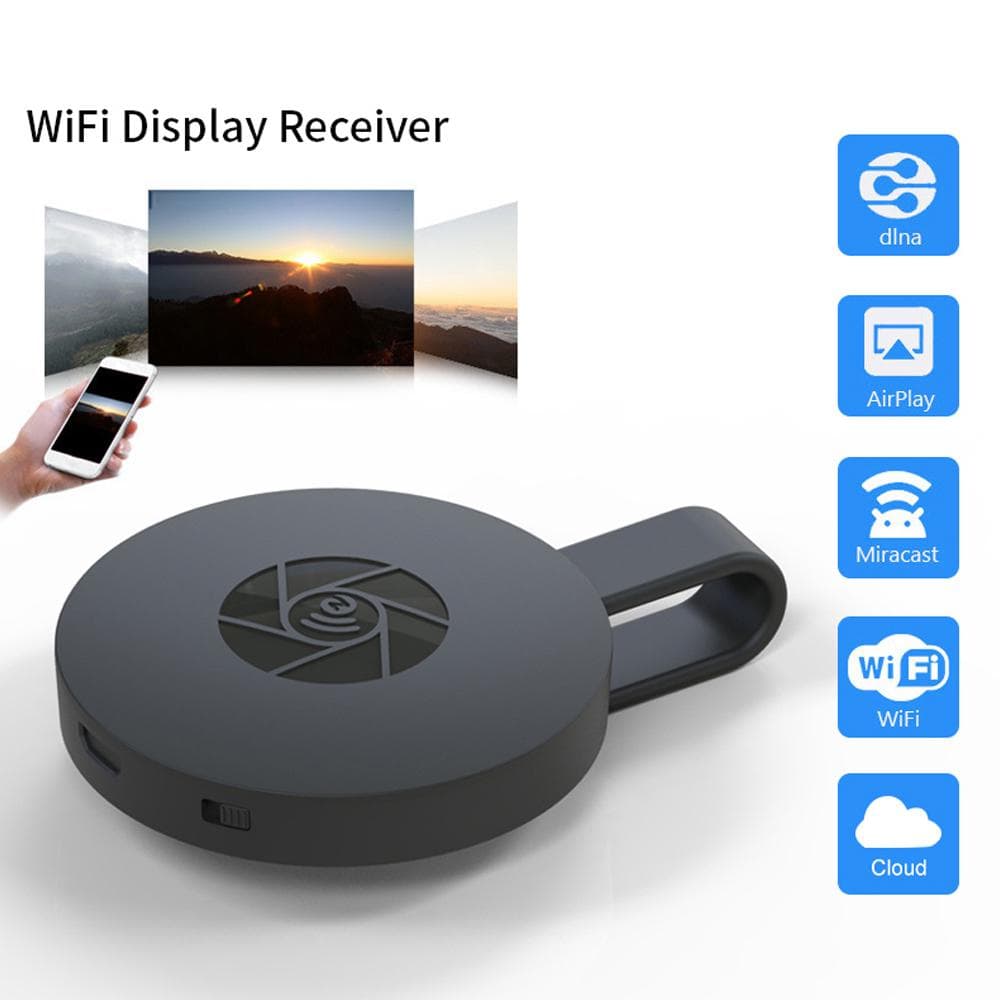 G2 Wifi Screen Sharer Dongle Receiver 1080P Full TV Stick Support Multiple Device