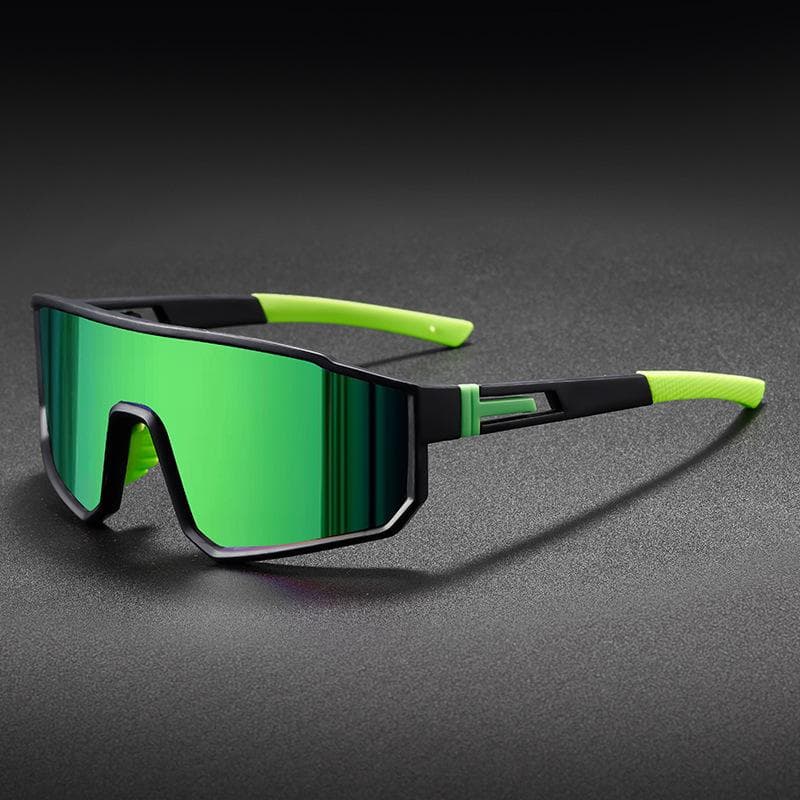 Y2K Cycling Sunglasses Windproof UV Protection Retro Reflective Lens Sport Glasses for Men Women