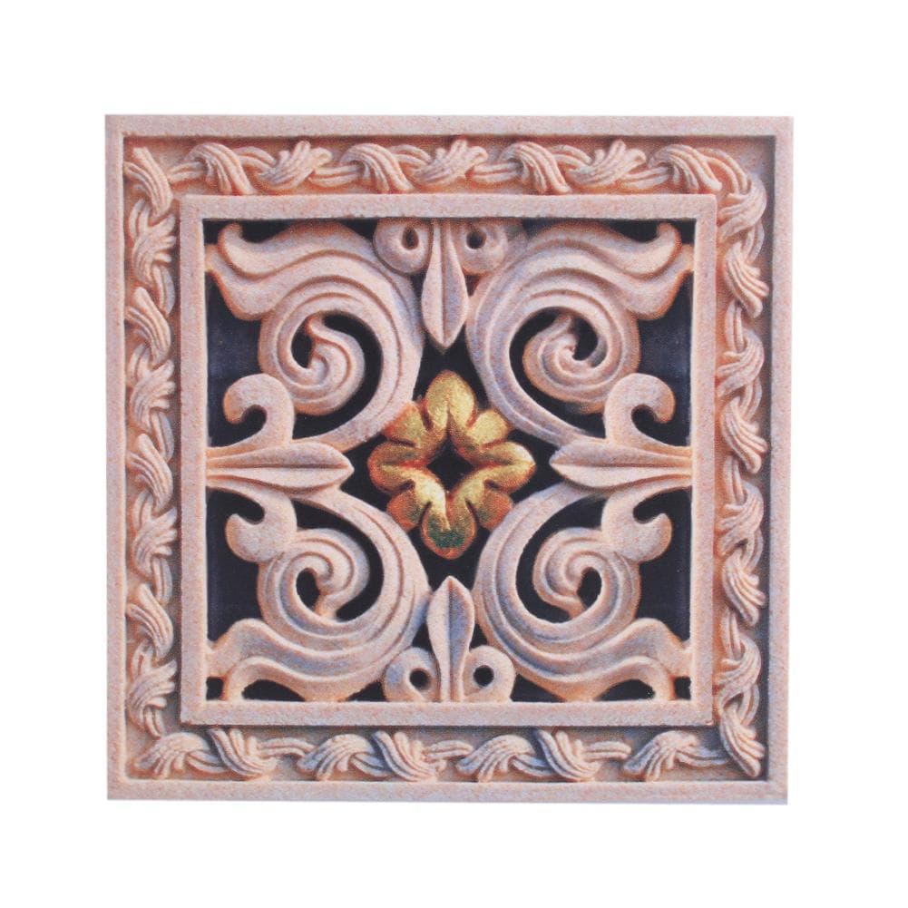 10Pcs Self Adhesive PVC Tile Floor Wall Stickers 3D Decal Home Decor 12CM*12CM #3