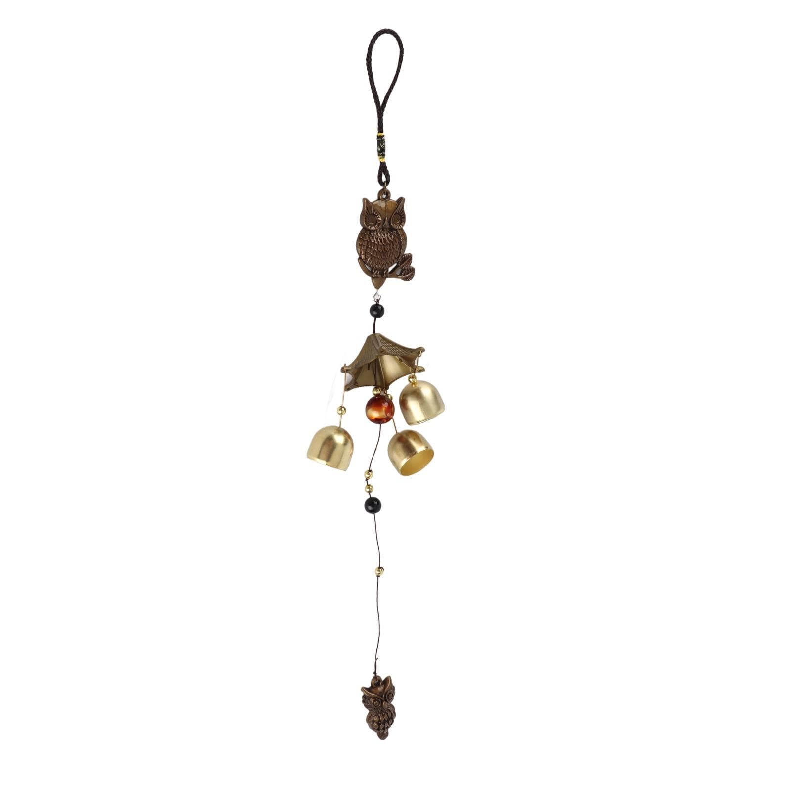 Wind Chimes Metal Bell Animal Shape Home Ornament Outdoor Yard Decor (#03)