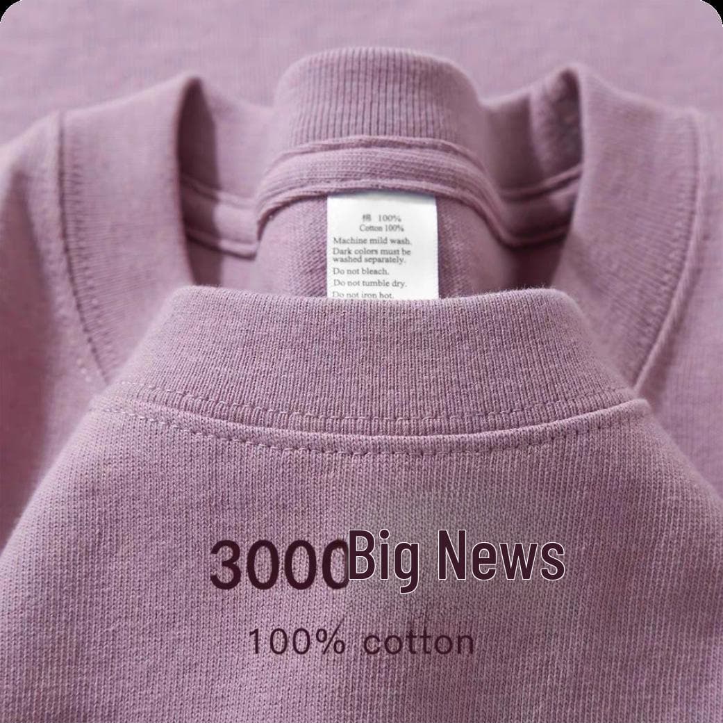 Unisex Heavyweight Khaki Cotton Drop Shoulder Short-Sleeve T-Shirt 2XL [recommended 170-190 catties]