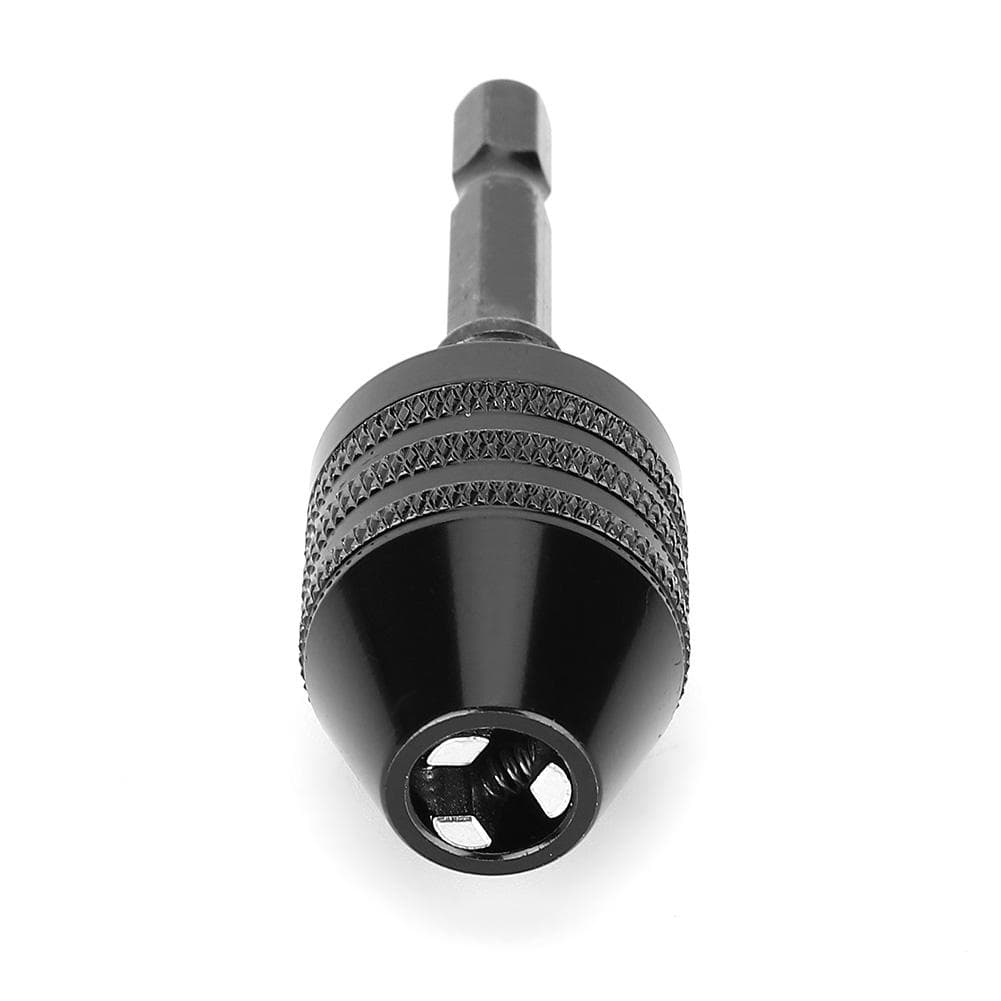 Grinder Chuck Accessory Short M8 x 0.75 Chuck Rod Set for 3Jaw Mini Drill Bit(Short Tail M8 x 0.75