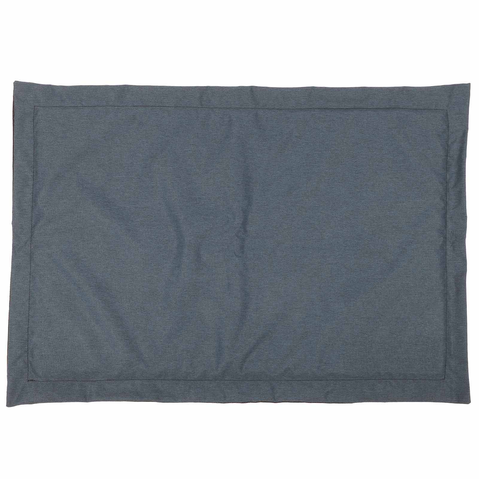 Pet Sleeping Mat AntiBite Universal Washable Waterproof Pads Soft Mattress for Dogs Cats(Navy Blue L(for 6.5-9kg) navy blue