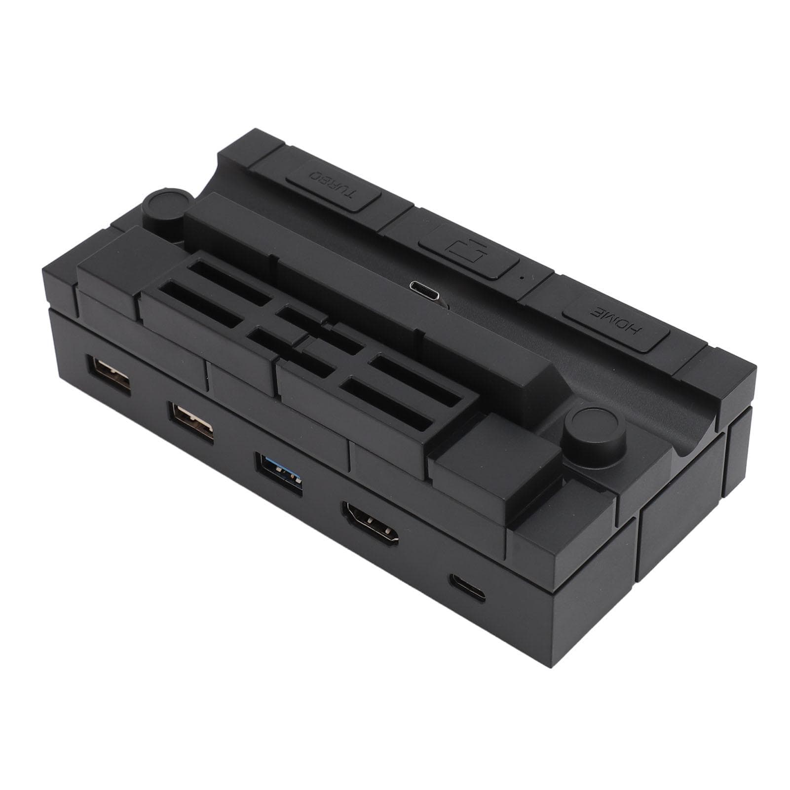 TV Docking Station Professional Supports FHD 1080P 60Hz Plug and Play Portable TV Dock with for GC black