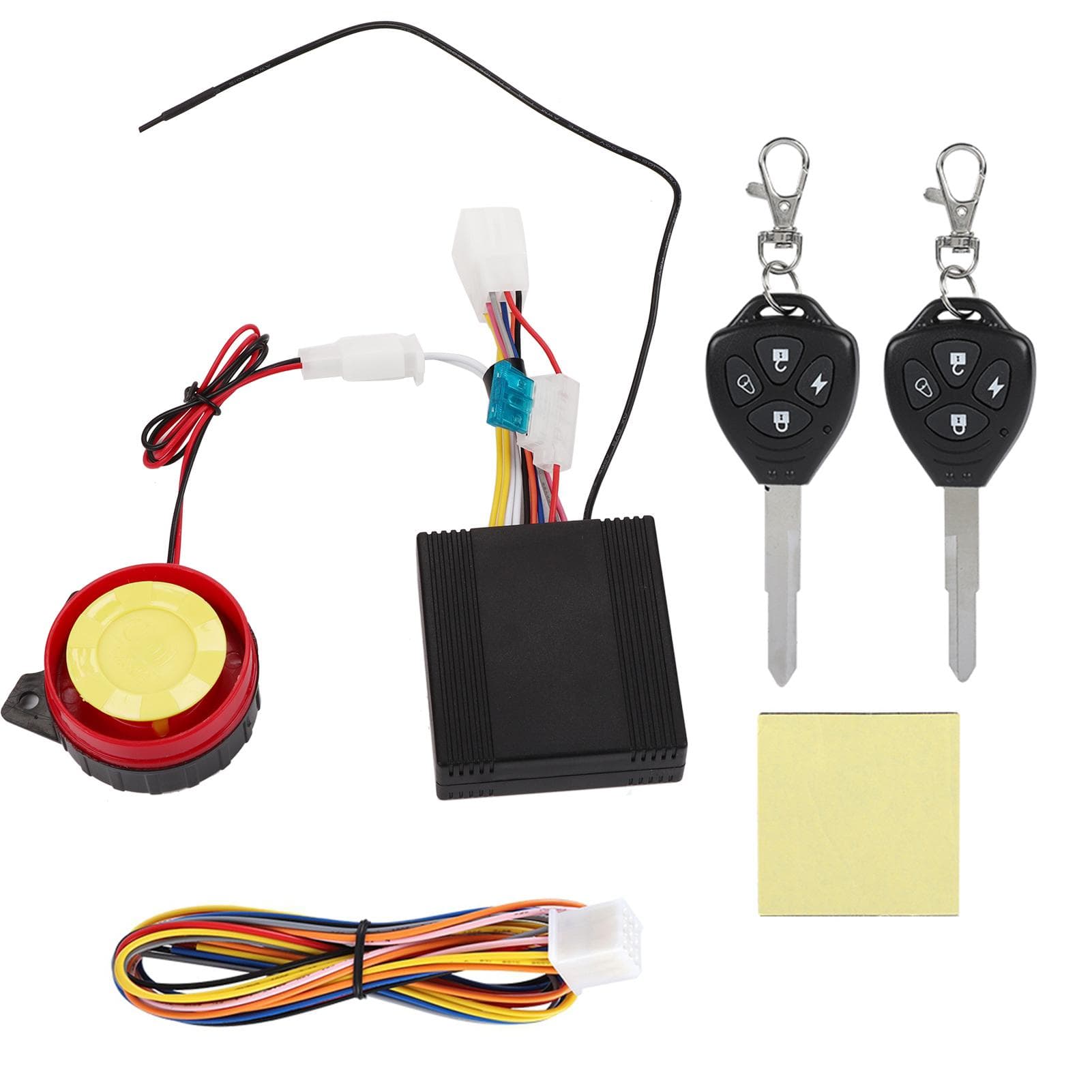 125Db 12V Motorcycle Anti theft Security Alarm System Scooter Double Scooter Remote Control