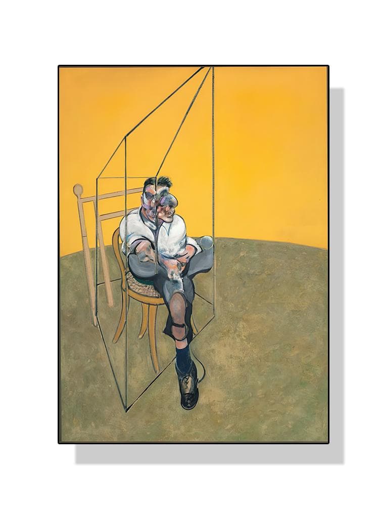 Grotesque Art Francis Bacon Classic Artwork Poster Canvas Painting Abstract Wall Picture For Living Room Home Decoration 70x120cm No Fram