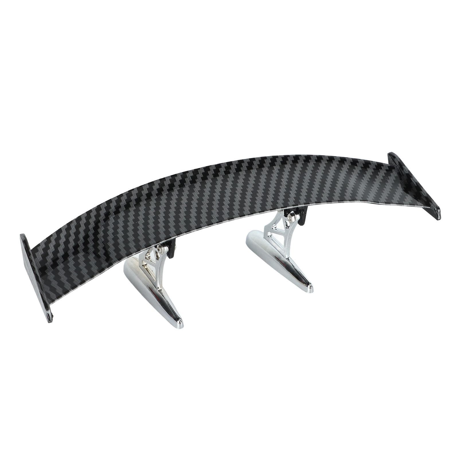 Car Rear Tail Wing Carbon Fiber Style GT Spoiler Wing Tailgate Trunk Lid Exterior Decoration