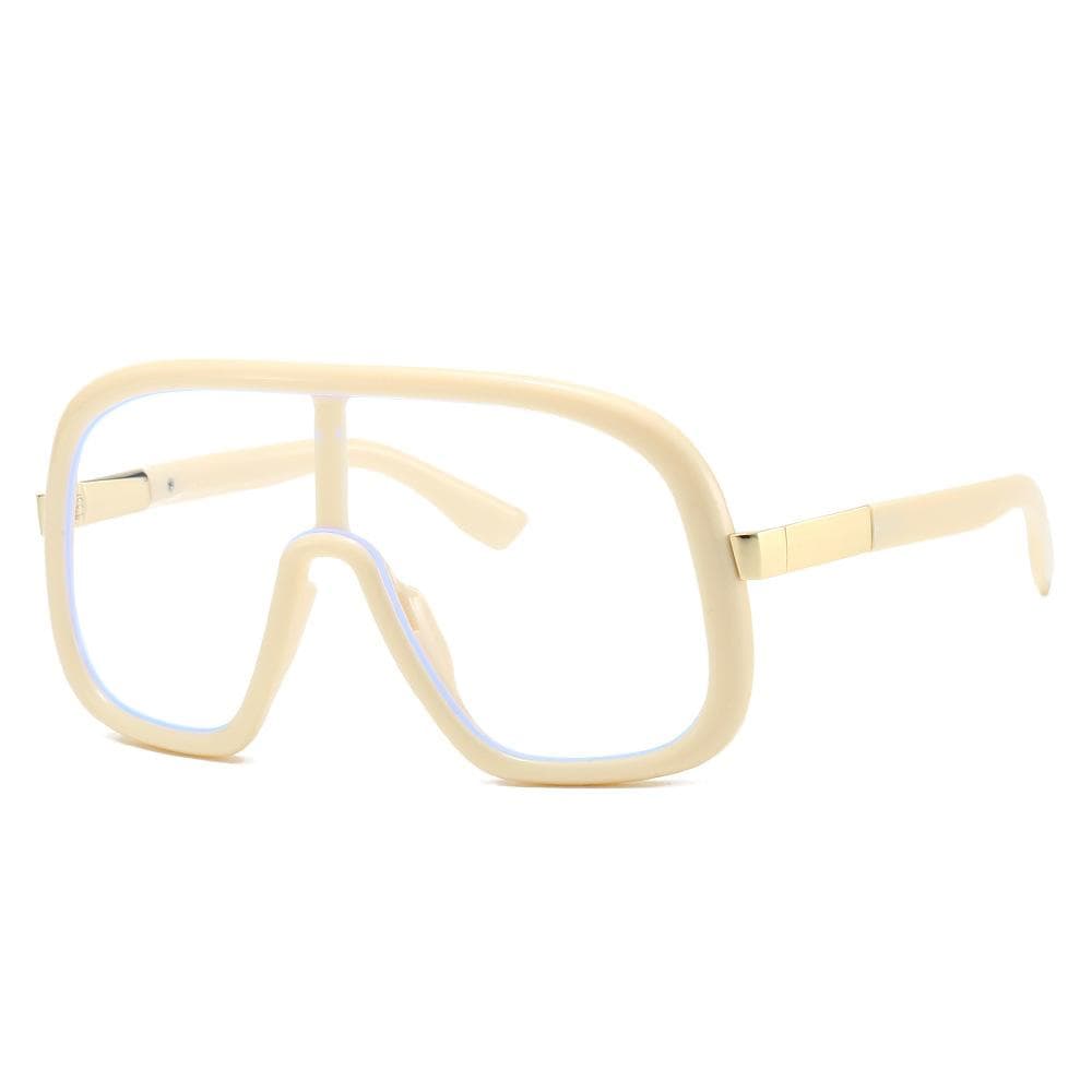 Y2K Vintage Oversized Sunglasses for Women Men Punk Big Frame Luxury Designer Shades UV400 Protection