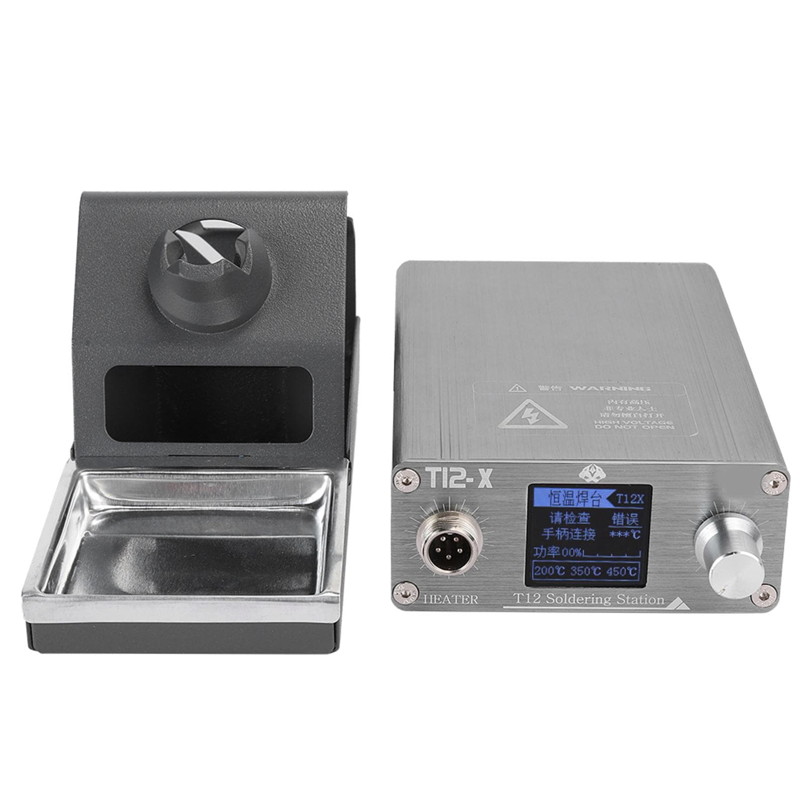 Soldering Iron Station T12‑X with Digital Display Welding Rework Mobile Phone Repairing Tool EU Plug