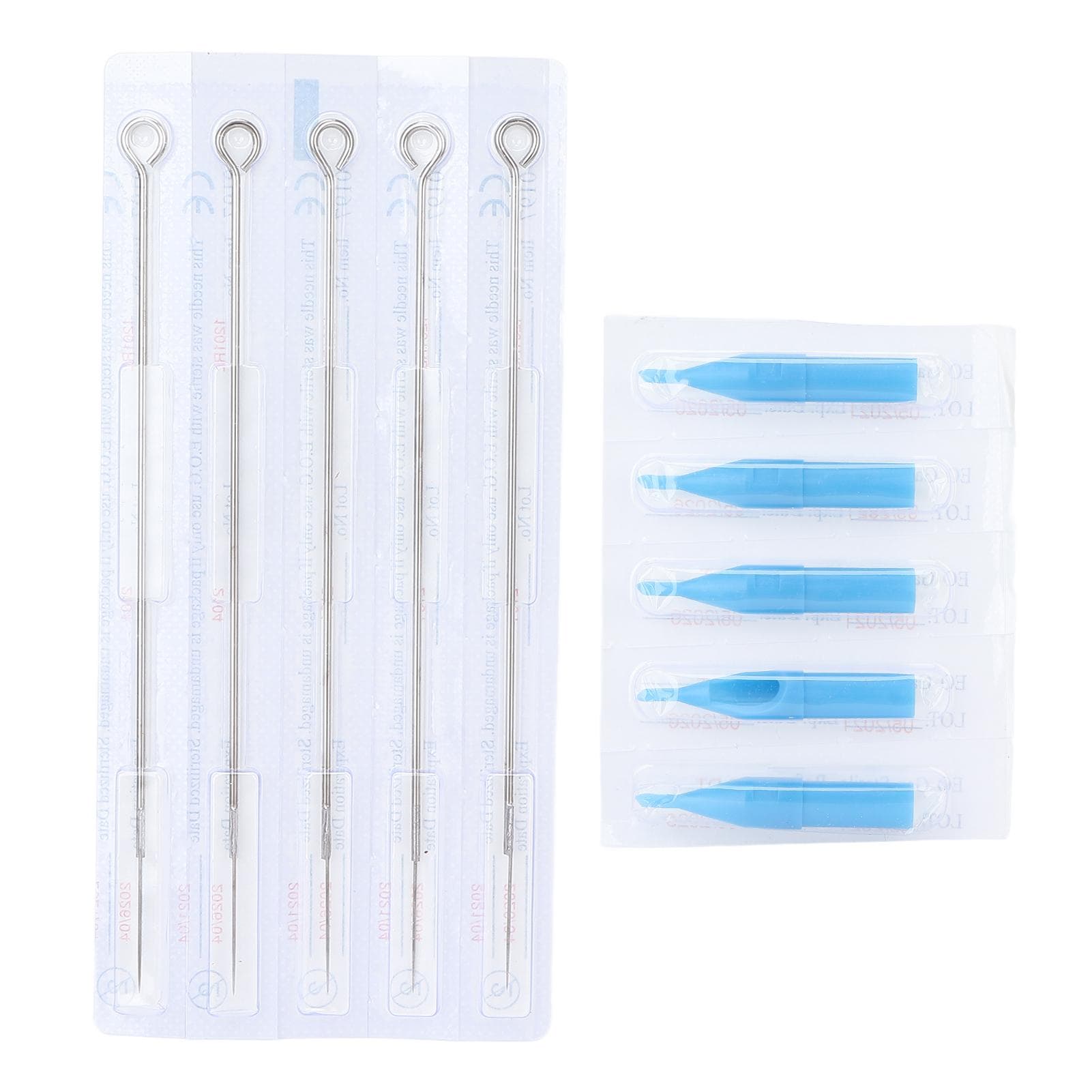 Tattoo Needles Tips Set 50pcs Food Grade Stainless Steel Tattoo Needles 50pcs Tattoo Needles Tip